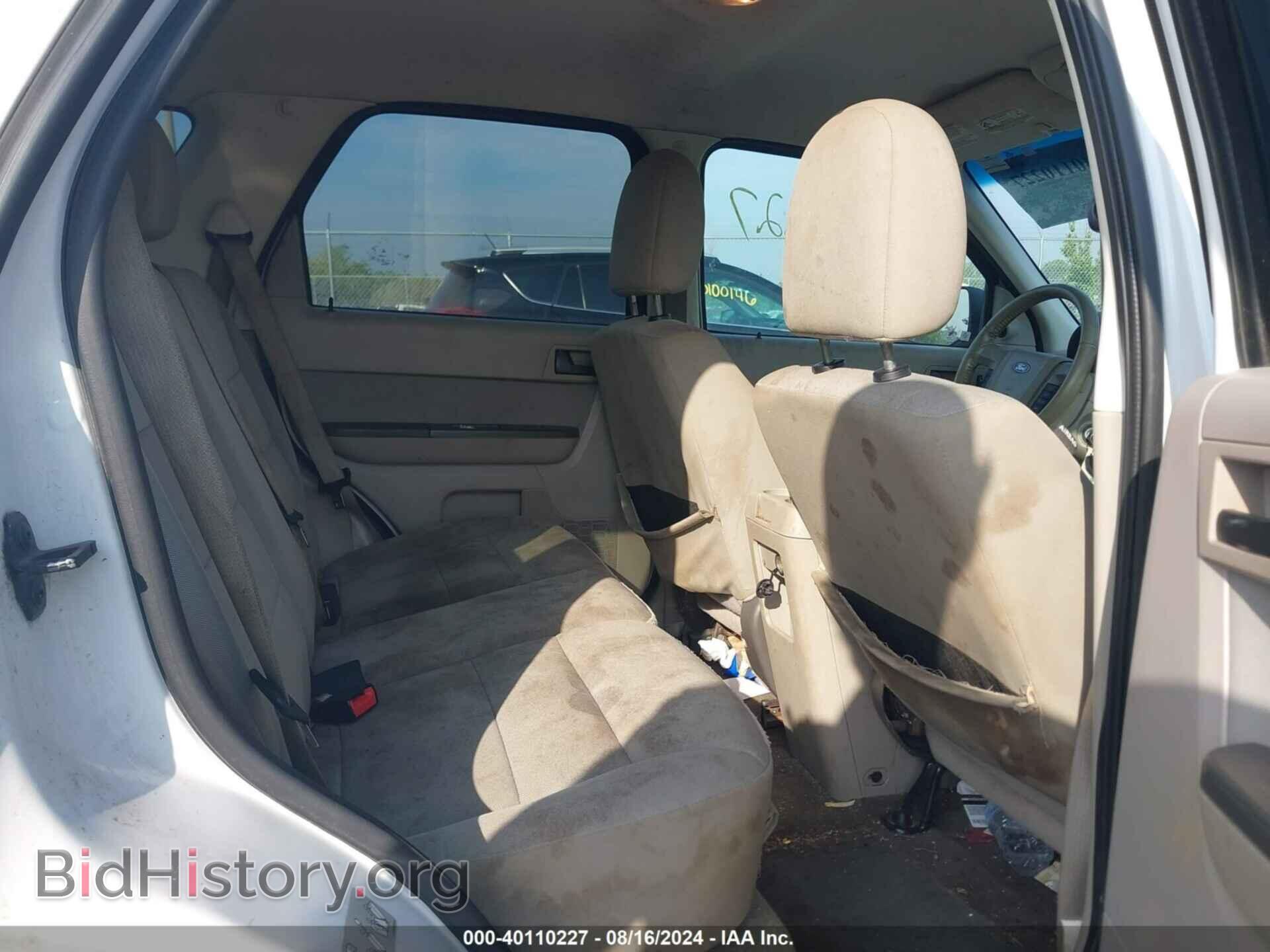 2010 FORD ESCAPE - VIN: 1FMCU9D78AKC91118 - Фото 8