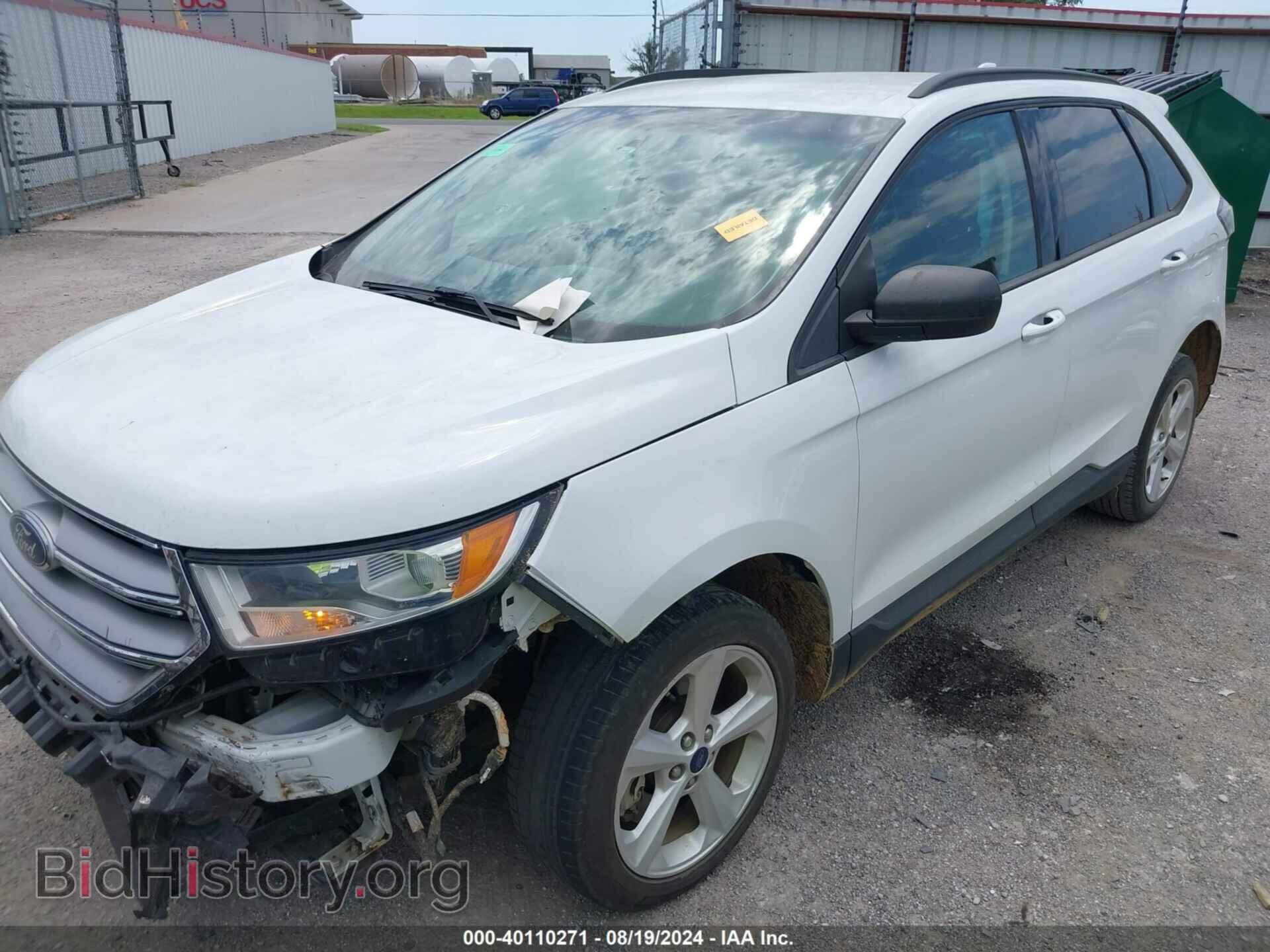 2015 FORD EDGE - VIN: 2FMTK4G86FBC18022 - Photo 2