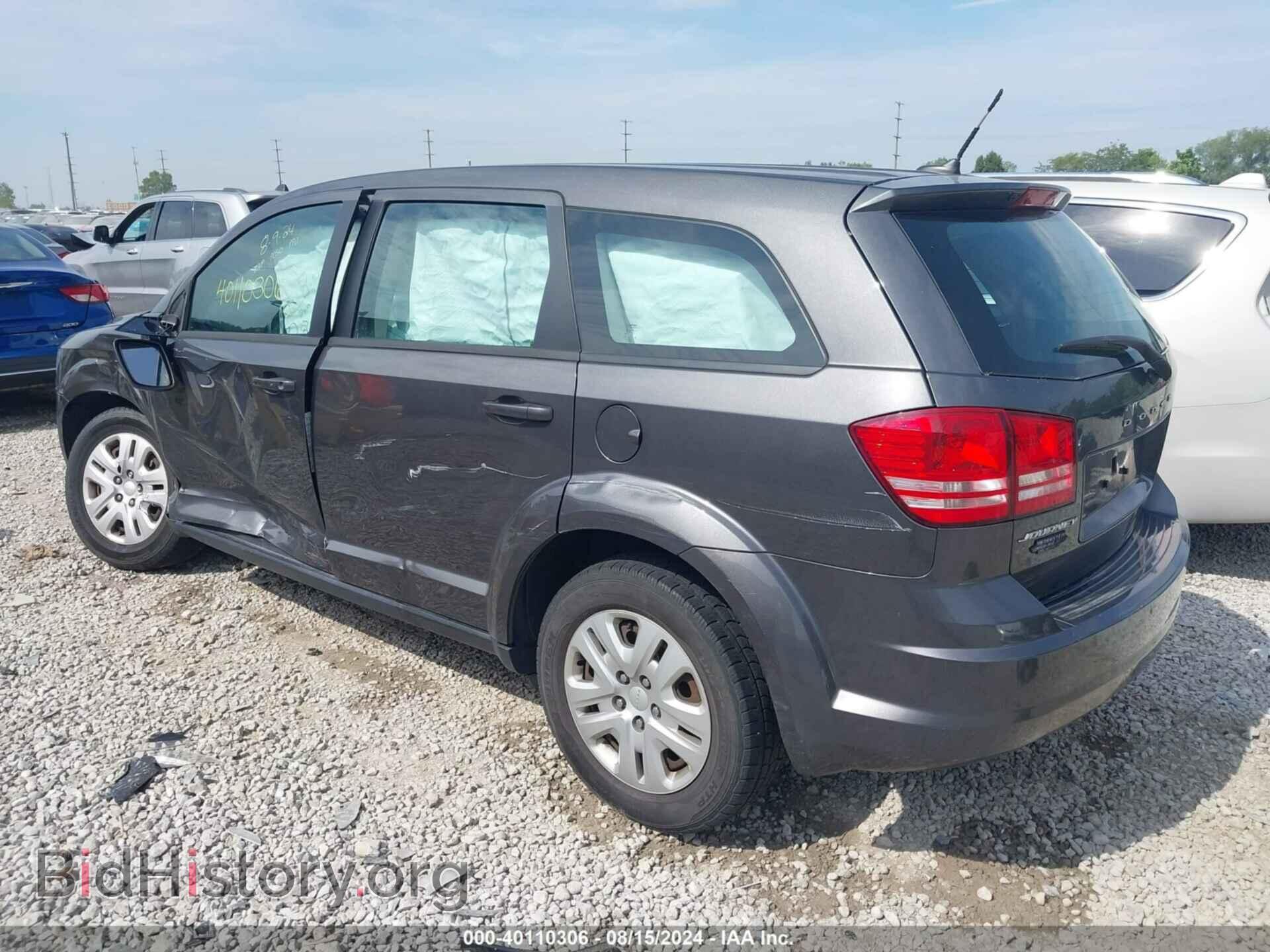 2014 DODGE JOURNEY - VIN: 3C4PDCAB4ET283856 - Фото 3