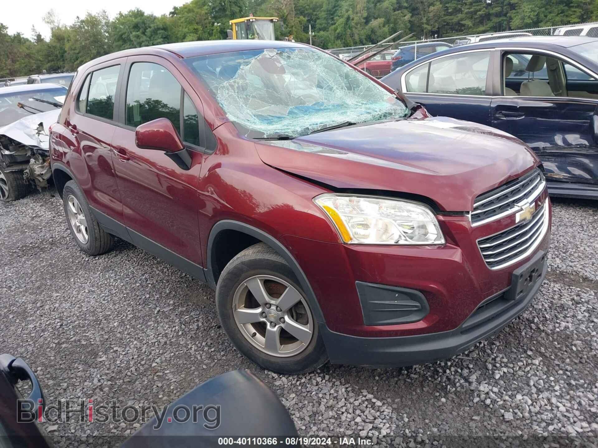 Photo 3GNCJNSB7GL262835 - CHEVROLET TRAX 2016