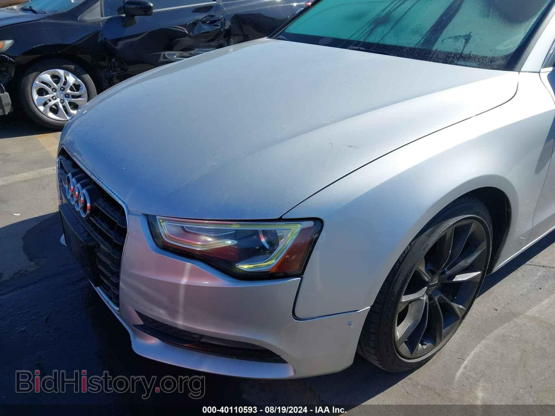 2013 AUDI A5 - VIN: WAULFAFR4DA001530 - Фото 6