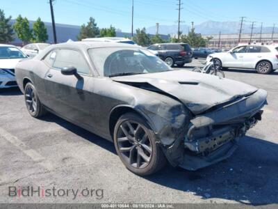 2023 Dodge CHALLENGER SXT, черный — VIN 2C3CDZAG9PH629705, IAAI