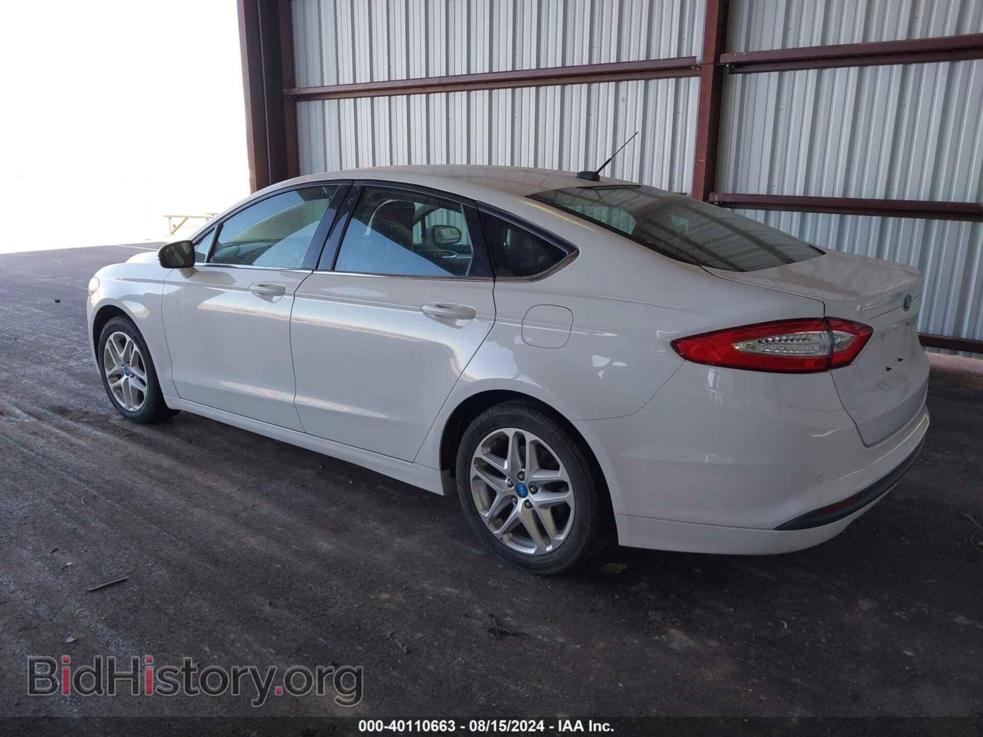 2013 FORD FUSION - VIN: 3FA6P0HR2DR263417 - Фото 3