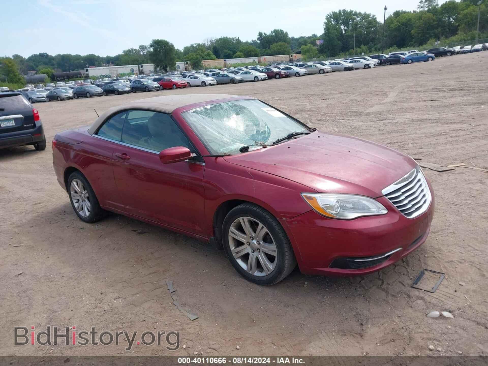 Photo 1C3BCBEBXCN249164 - CHRYSLER 200 2012