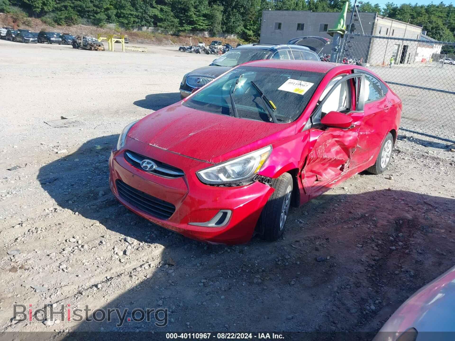 2015 HYUNDAI ACCENT - VIN: KMHCT4AE2FU927407 - Фото 2