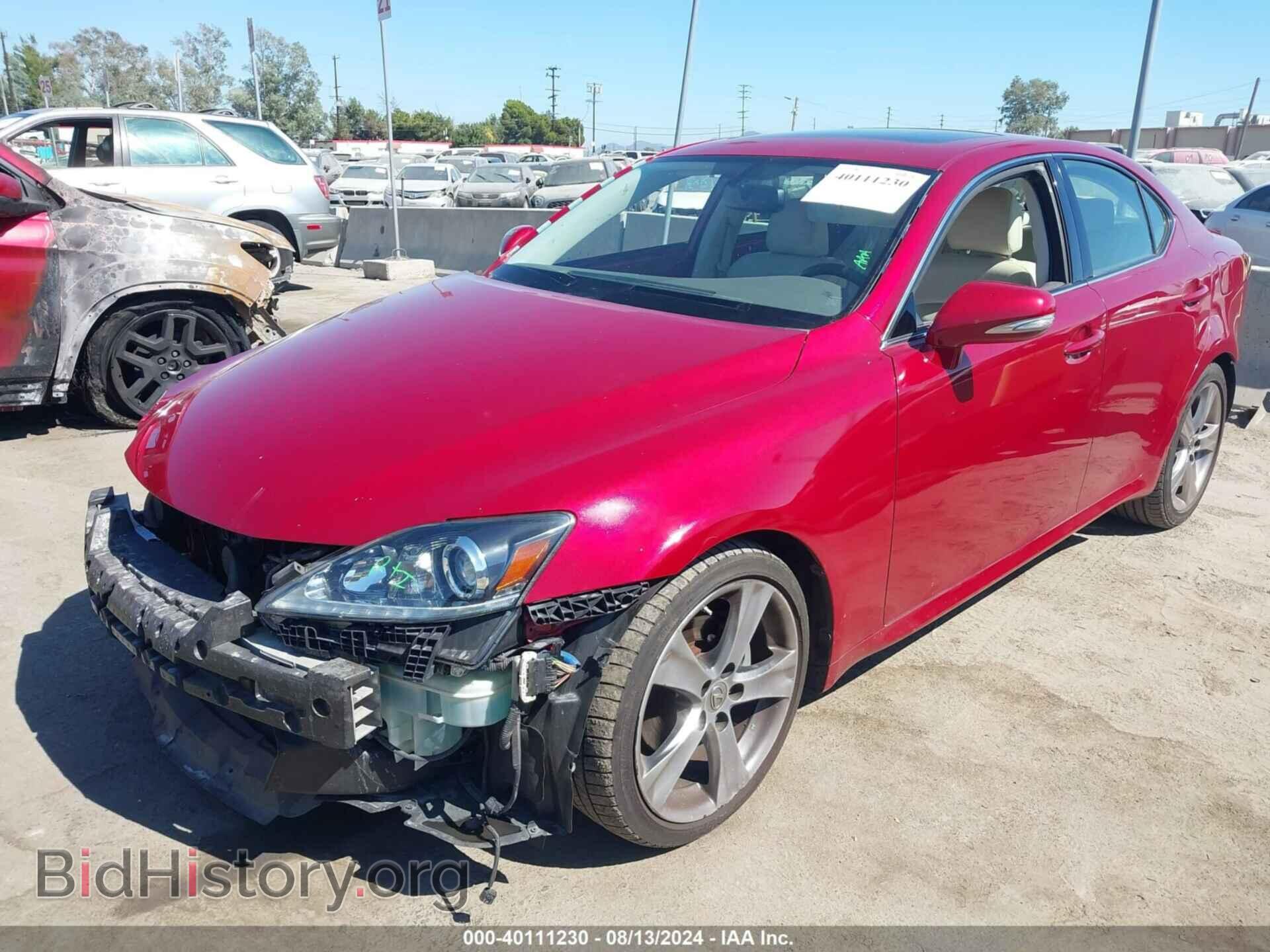 2012 LEXUS IS 250 - VIN: JTHBF5C24C5183152 - Фото 2