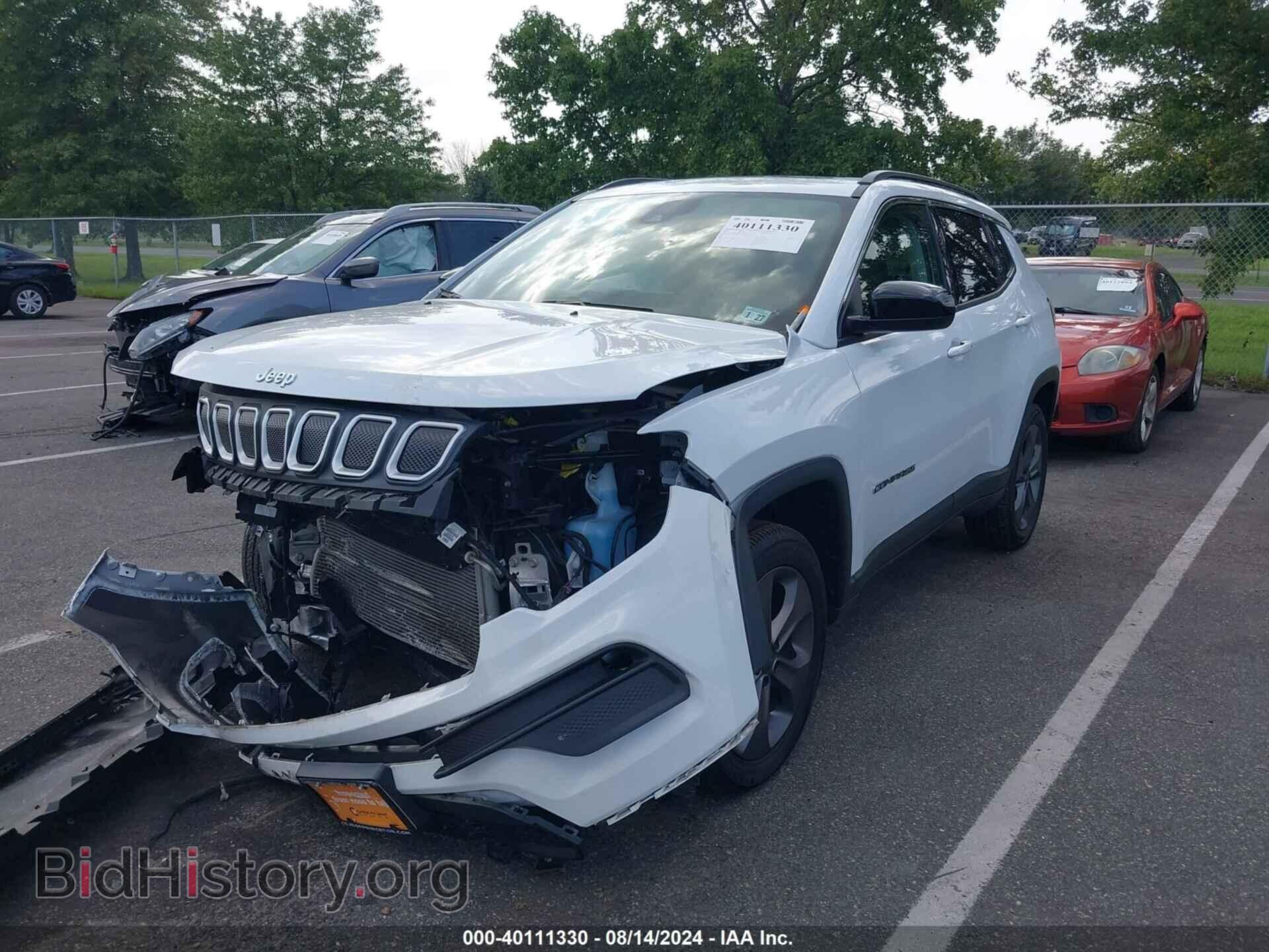 2022 JEEP COMPASS - VIN: 3C4NJDFB9NT129190 - Фото 2
