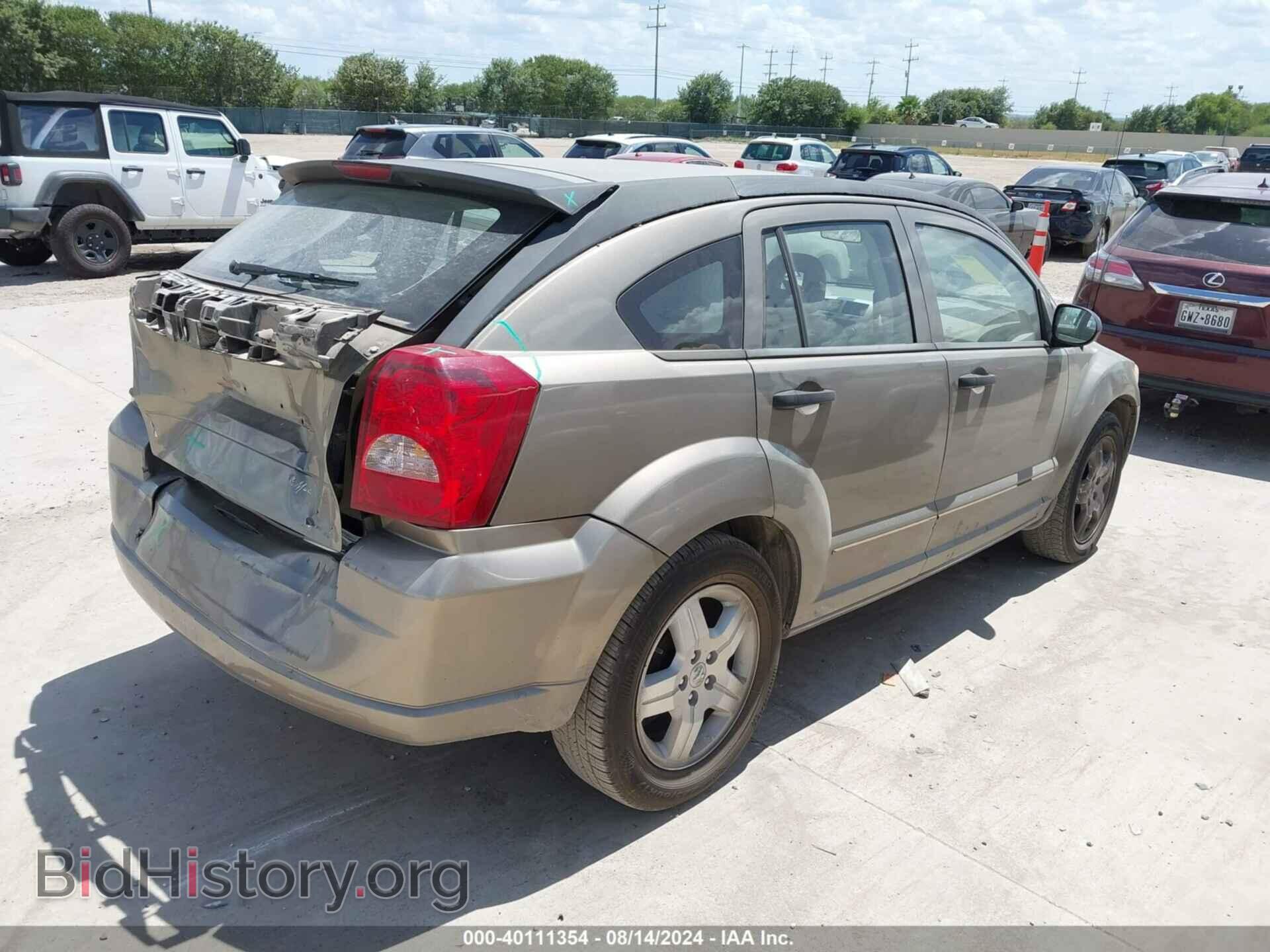 2007 DODGE CALIBER - VIN: 1B3HB48B67D206325 - Photo 4