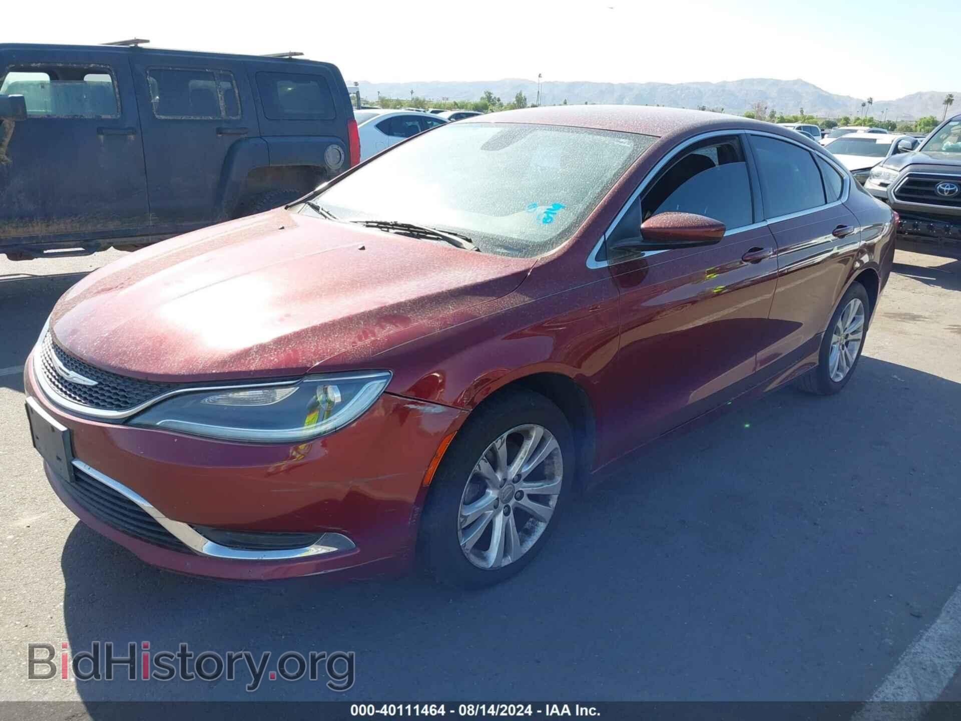 2015 CHRYSLER 200 - VIN: 1C3CCCABXFN675246 - Фото 2