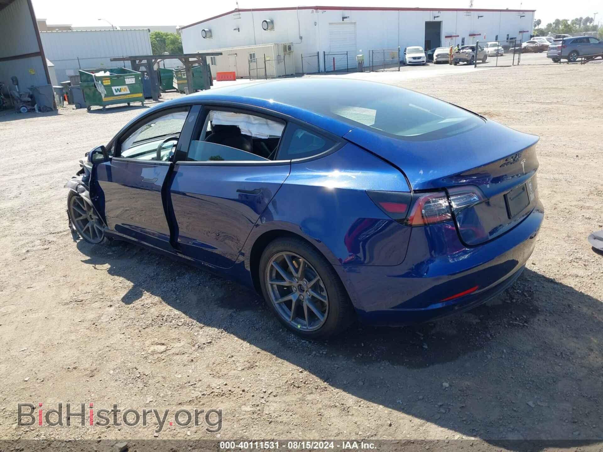 2022 TESLA MODEL 3 - VIN: 5YJ3E1EB8NF275512 - Фото 3