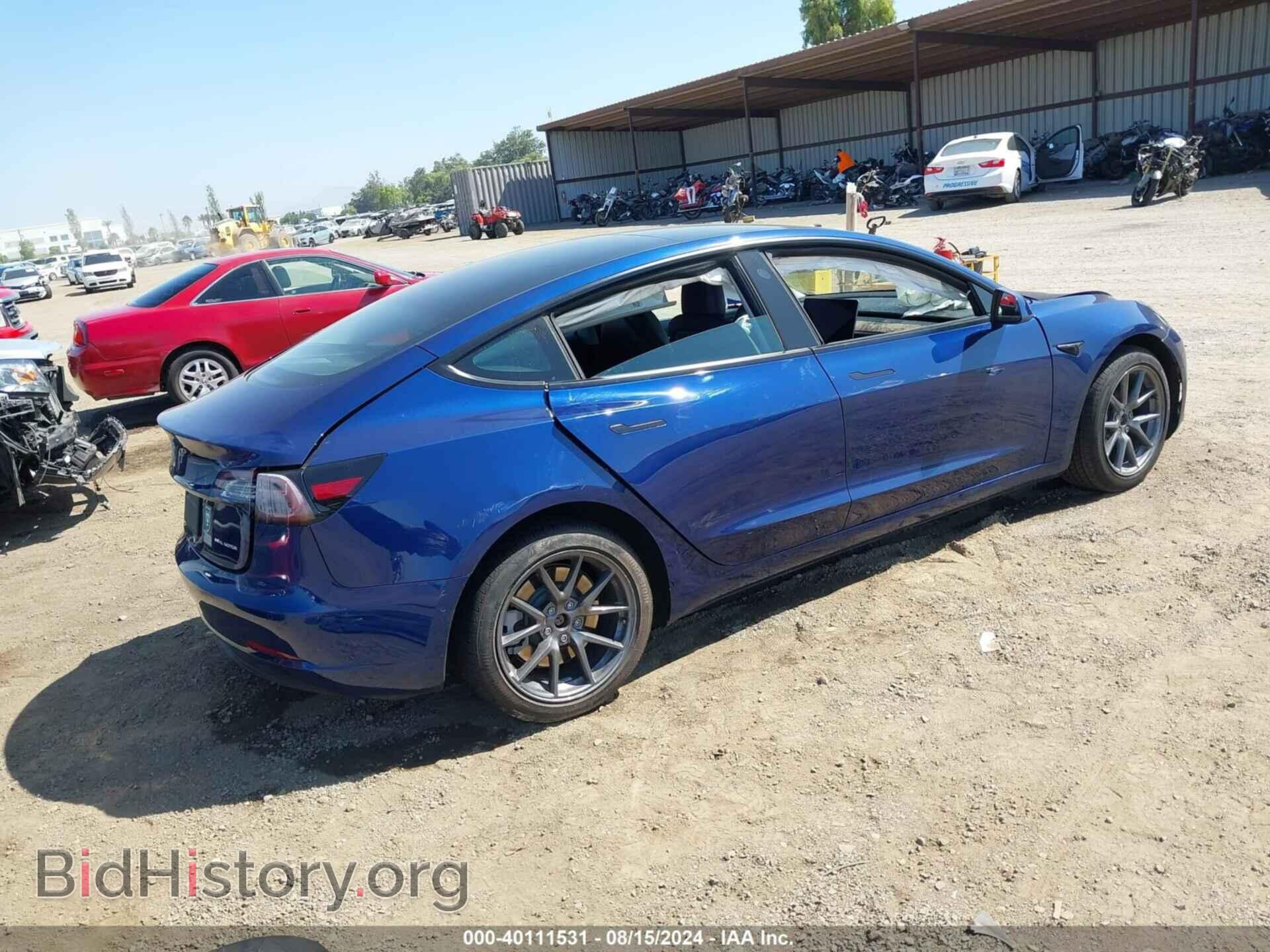 2022 TESLA MODEL 3 - VIN: 5YJ3E1EB8NF275512 - Фото 4