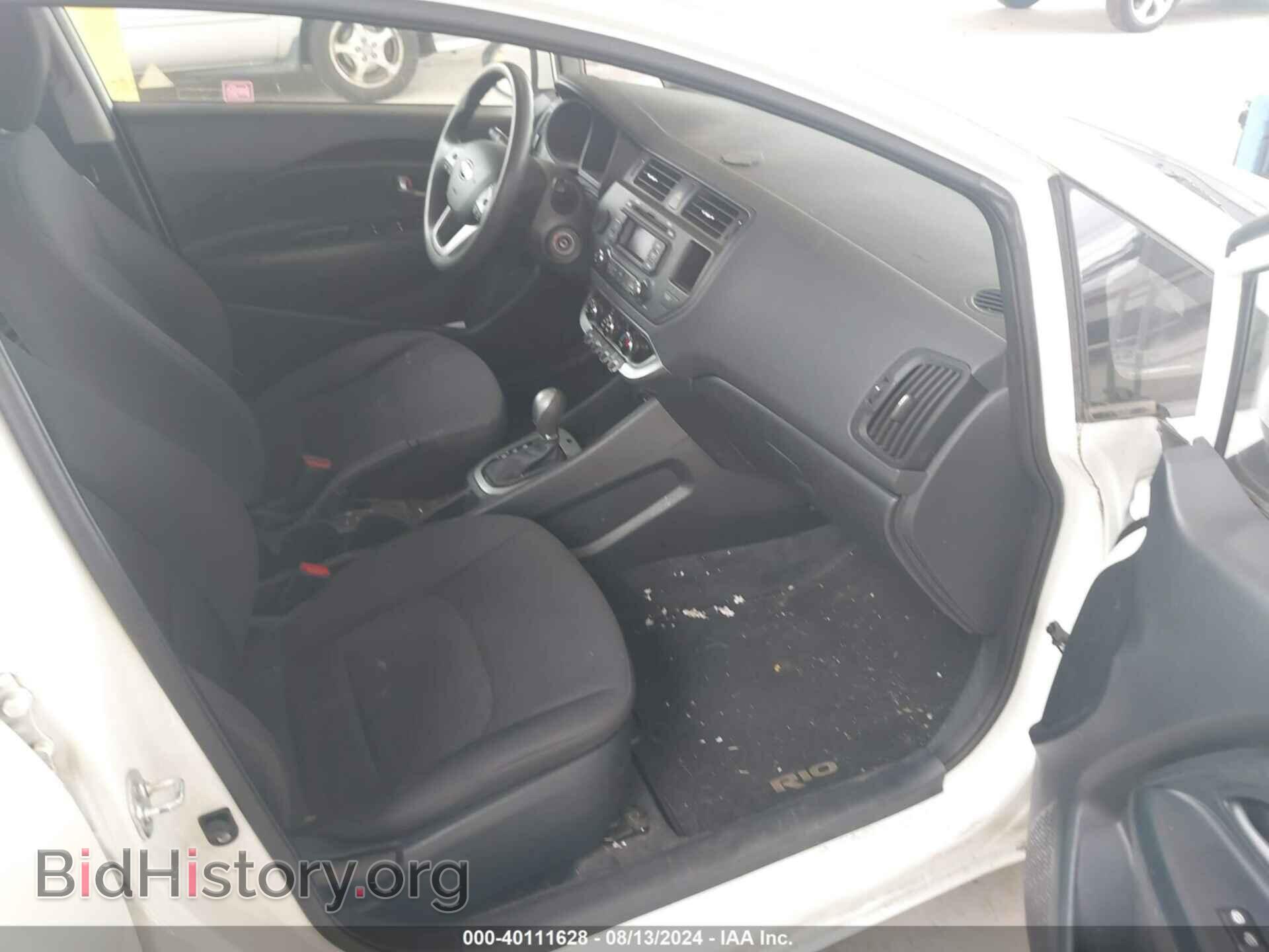 2014 KIA RIO - VIN: KNADM5A31E6376767 - Фото 5