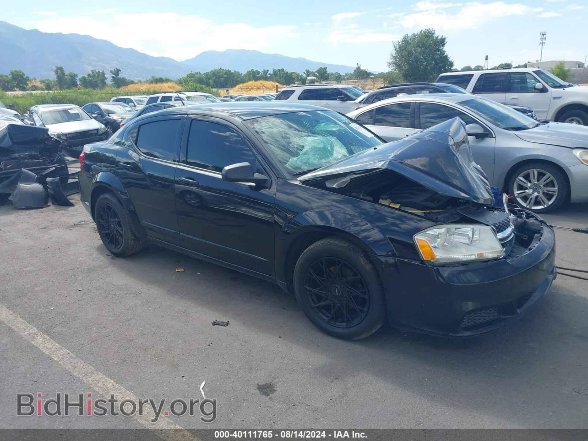Photo 1C3CDZAB2CN324178 - DODGE AVENGER 2012