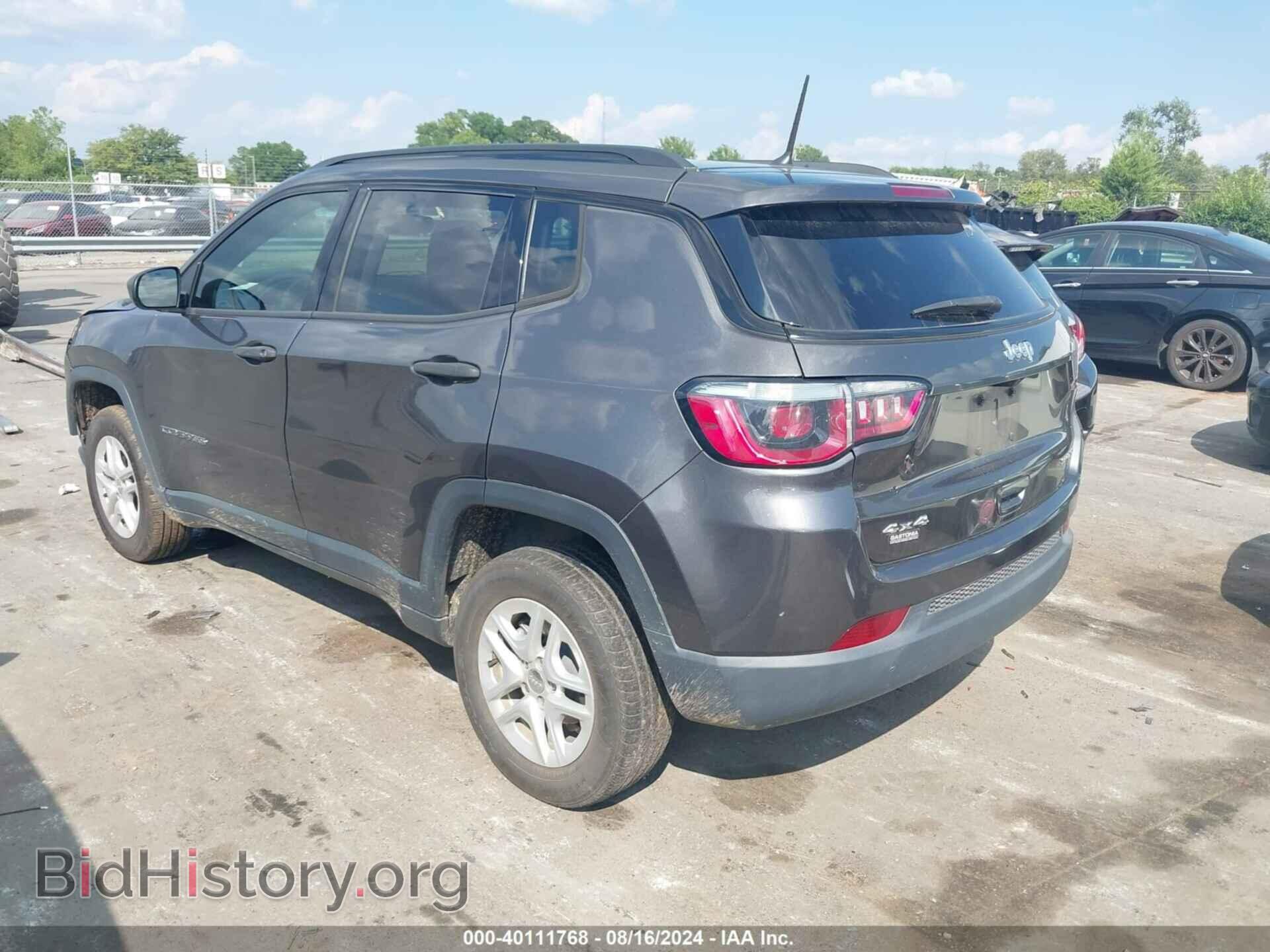 2018 JEEP COMPASS - VIN: 3C4NJDAB5JT253104 - Фото 3