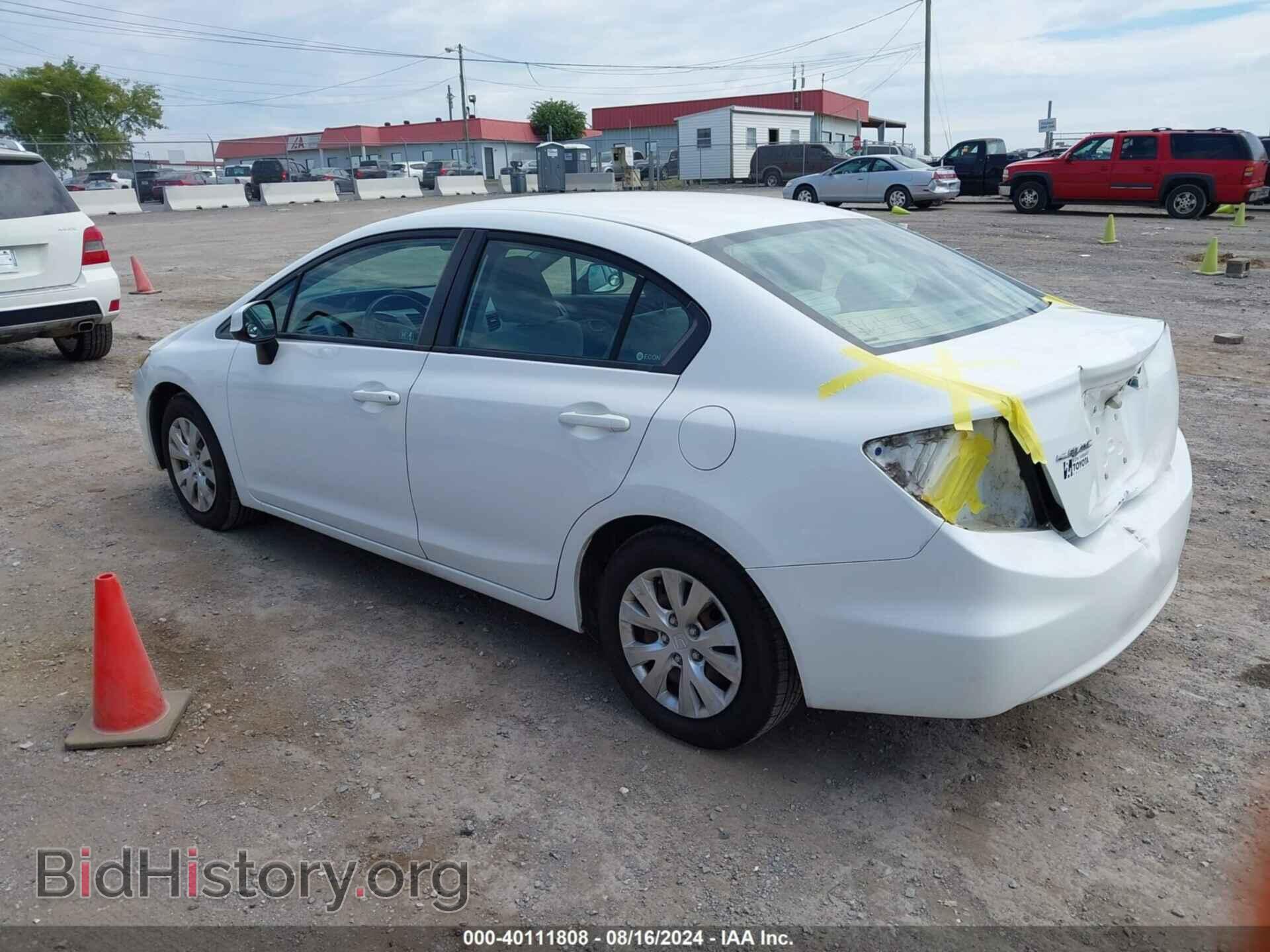 2012 HONDA CIVIC - VIN: 19XFB2F53CE088332 - Photo 3