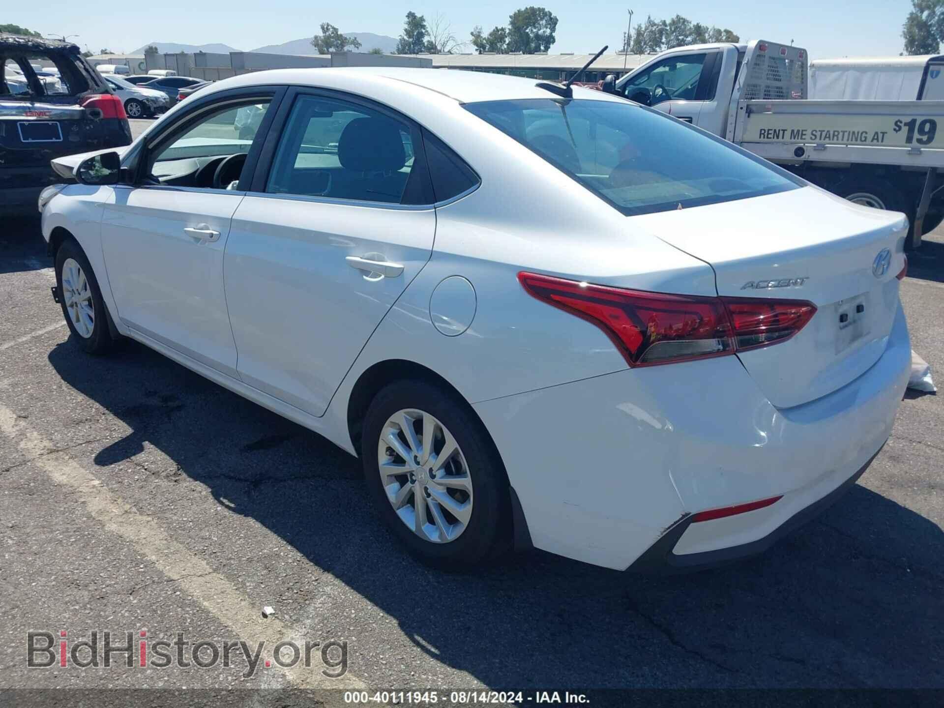 2022 HYUNDAI ACCENT - VIN: 3KPC24A62NE176824 - Фото 3