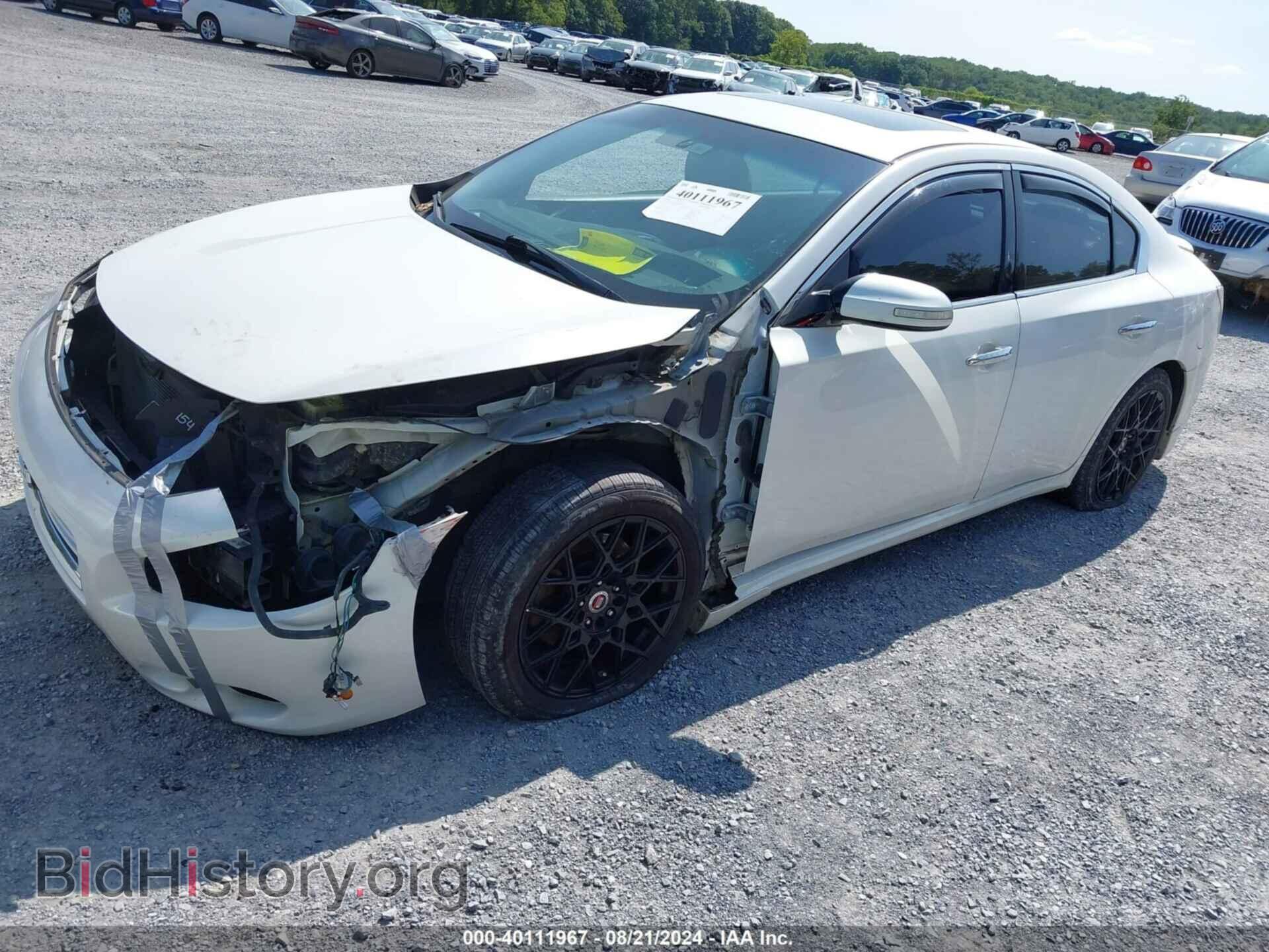 2013 NISSAN MAXIMA - VIN: 1N4AA5AP6DC846878 - Фото 2