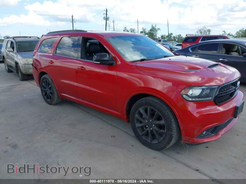 2018 Dodge DURANGO GT RWD (VIN 1C4RDHDG3JC213073) — photo 1 of 16, IAAI, damage: rear