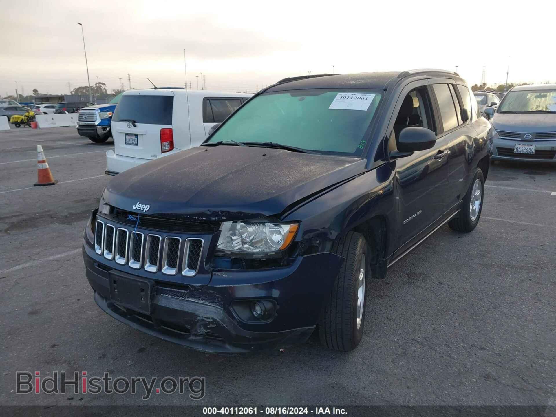 2013 JEEP COMPASS - VIN: 1C4NJCBA6DD237617 - Фото 2