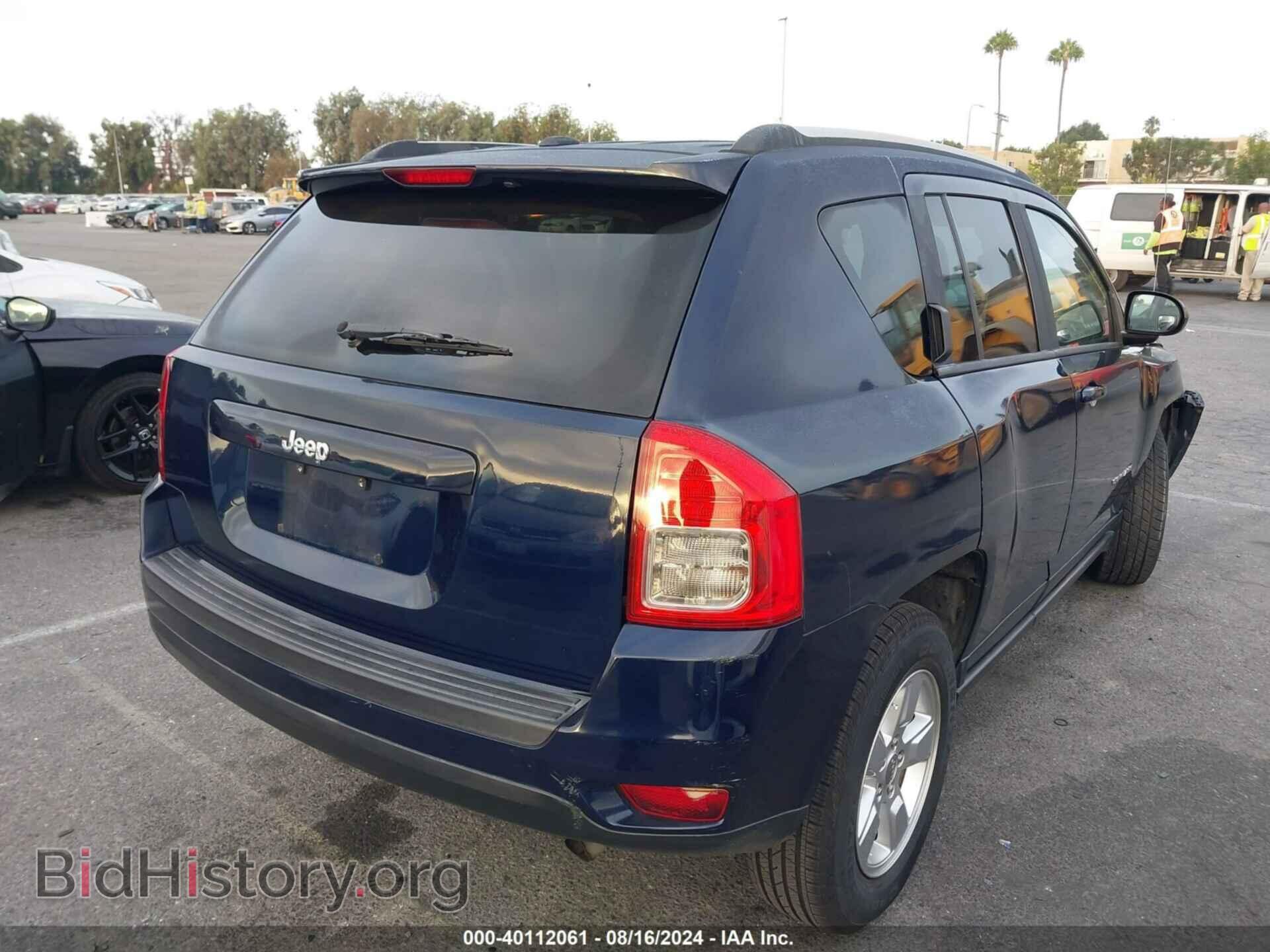 2013 JEEP COMPASS - VIN: 1C4NJCBA6DD237617 - Фото 4