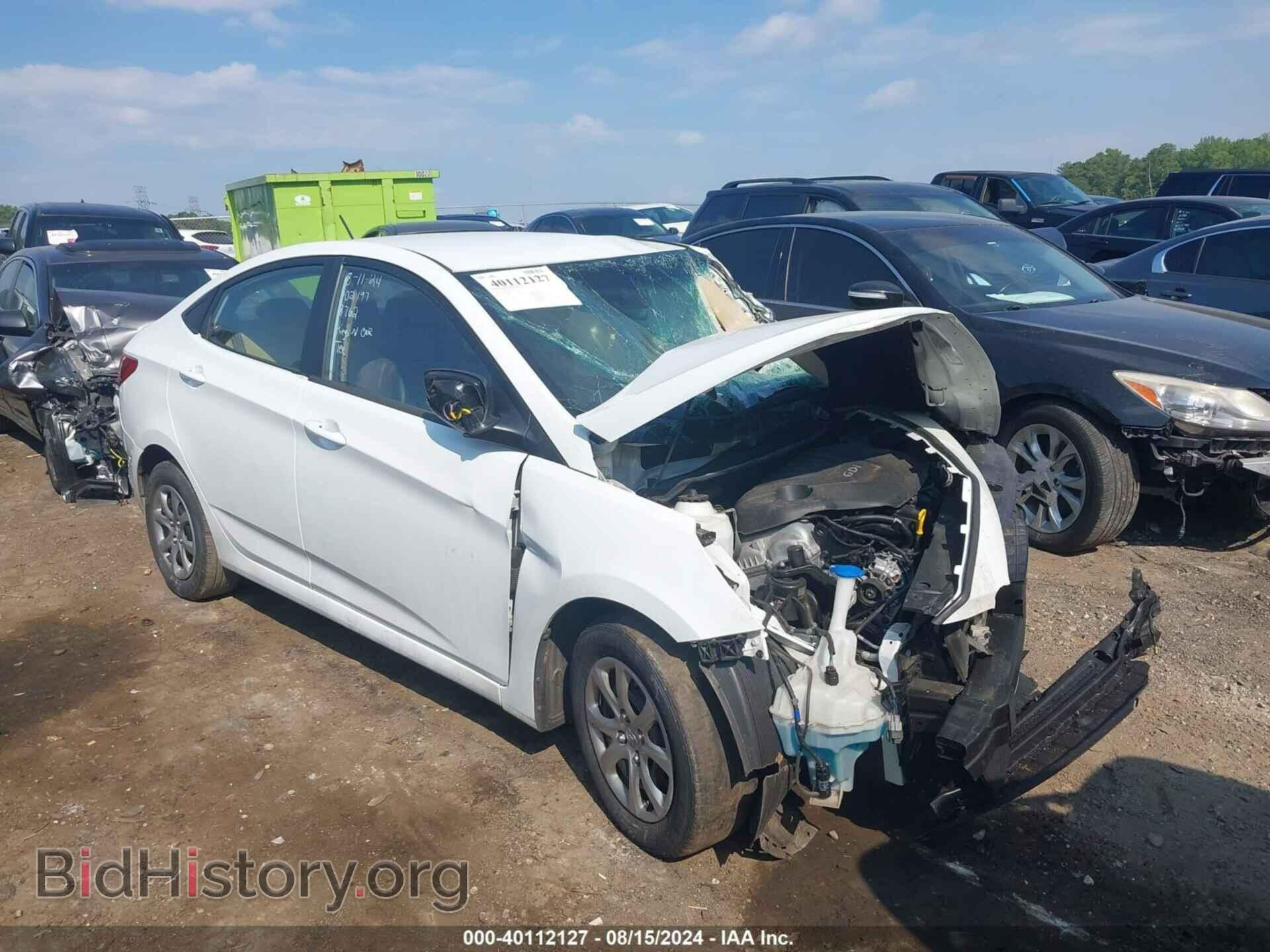 Фотография KMHCT4AEXEU738762 - HYUNDAI ACCENT 2014