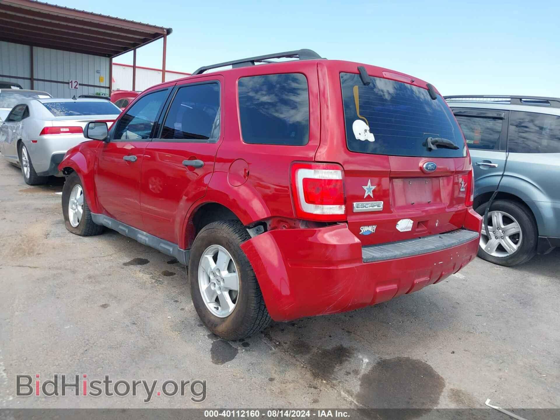 2010 FORD ESCAPE - VIN: 1FMCU0C70AKD39644 - Фото 3