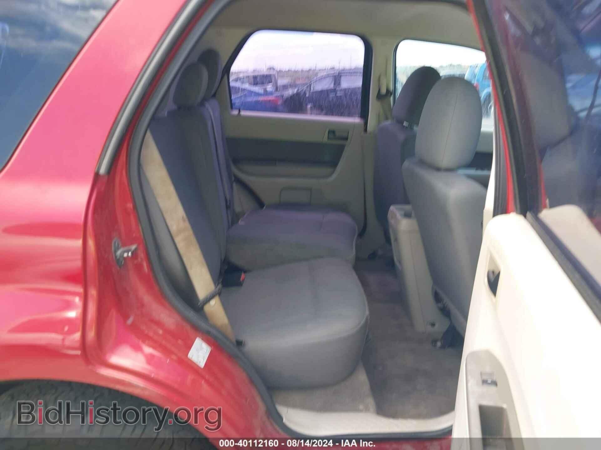 2010 FORD ESCAPE - VIN: 1FMCU0C70AKD39644 - Фото 8