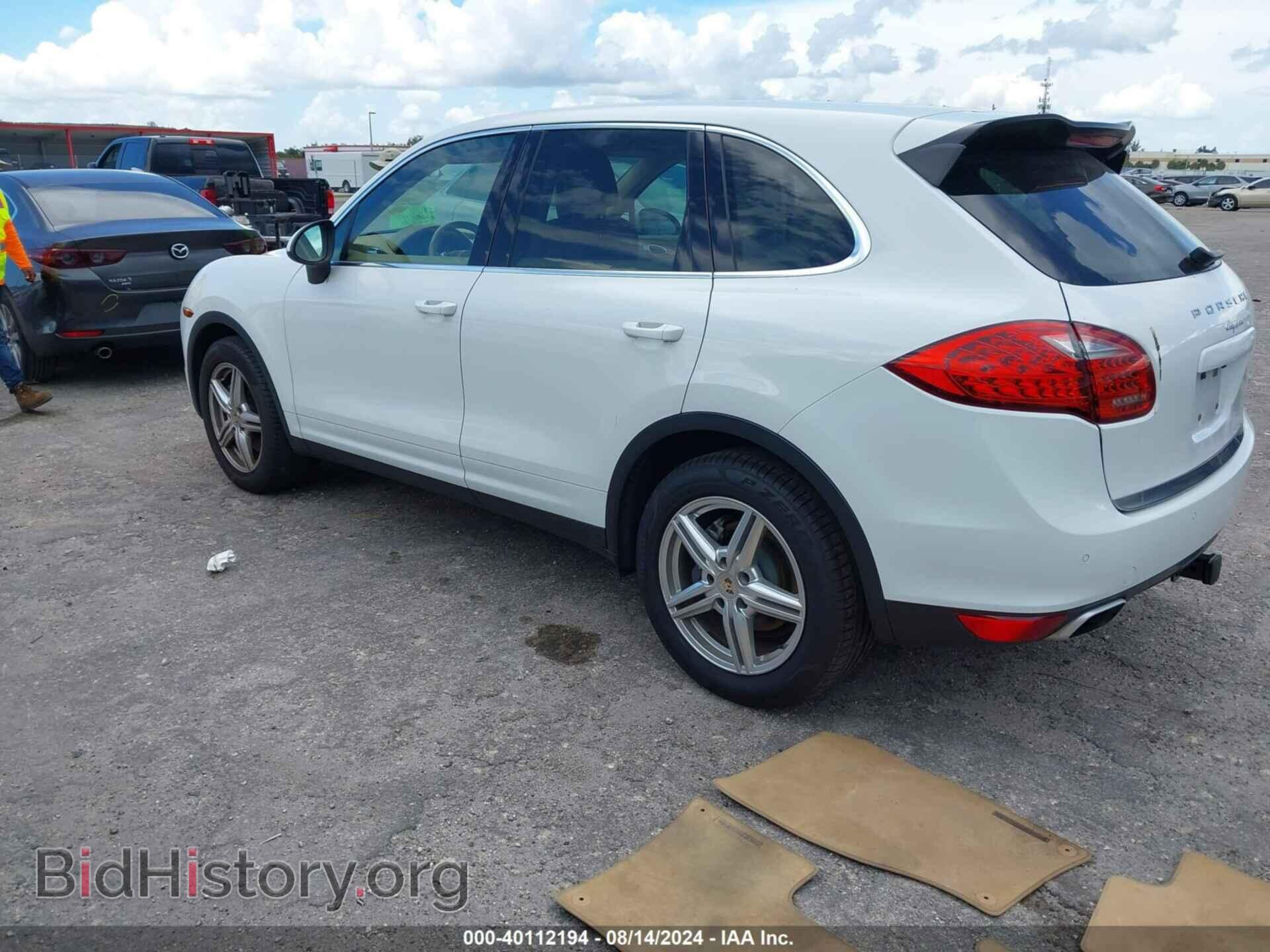 2012 PORSCHE CAYENNE - VIN: WP1AA2A2XCLA10873 - Фото 3