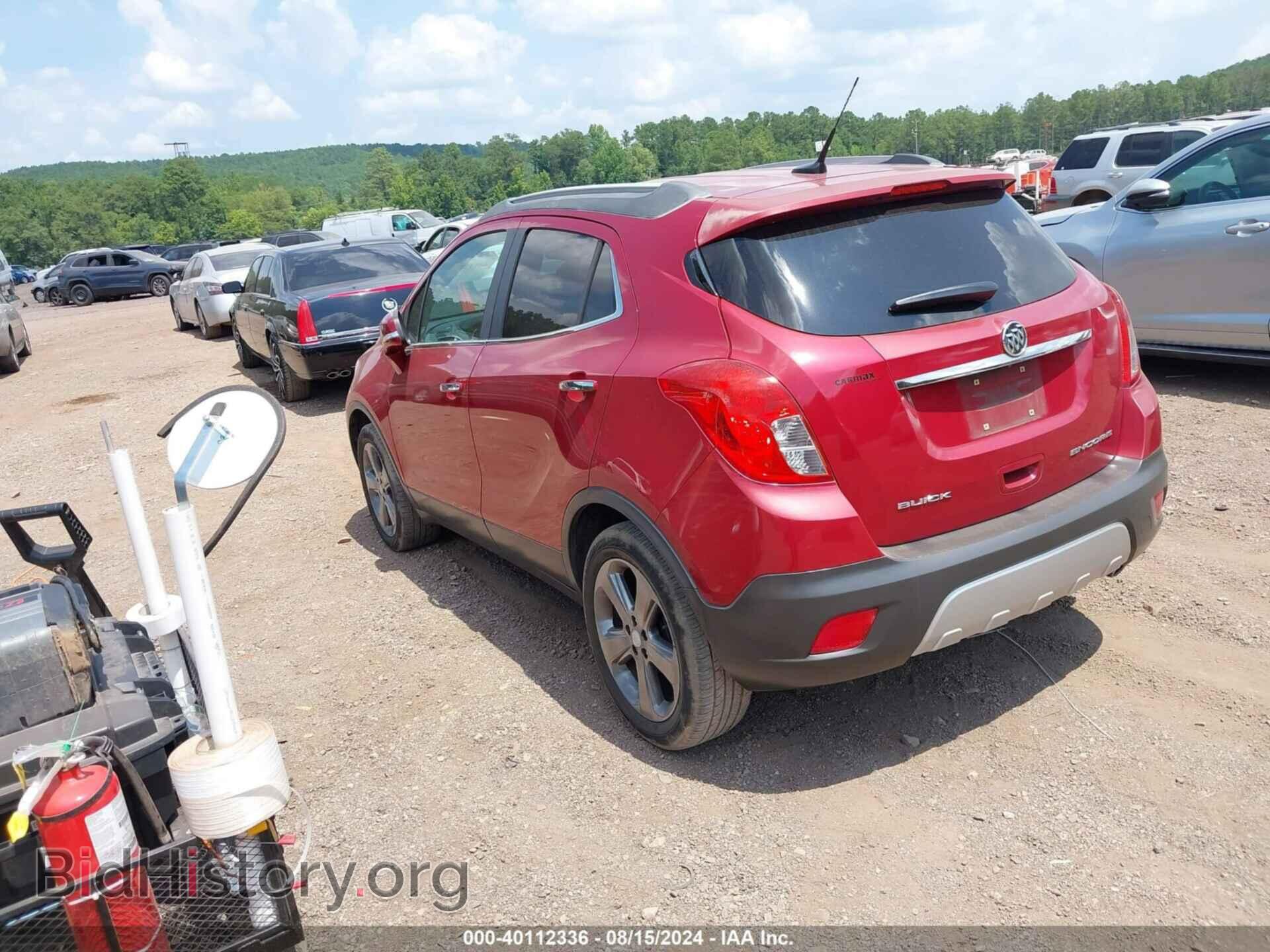 2014 BUICK ENCORE - VIN: KL4CJASB2EB748284 - Фото 3
