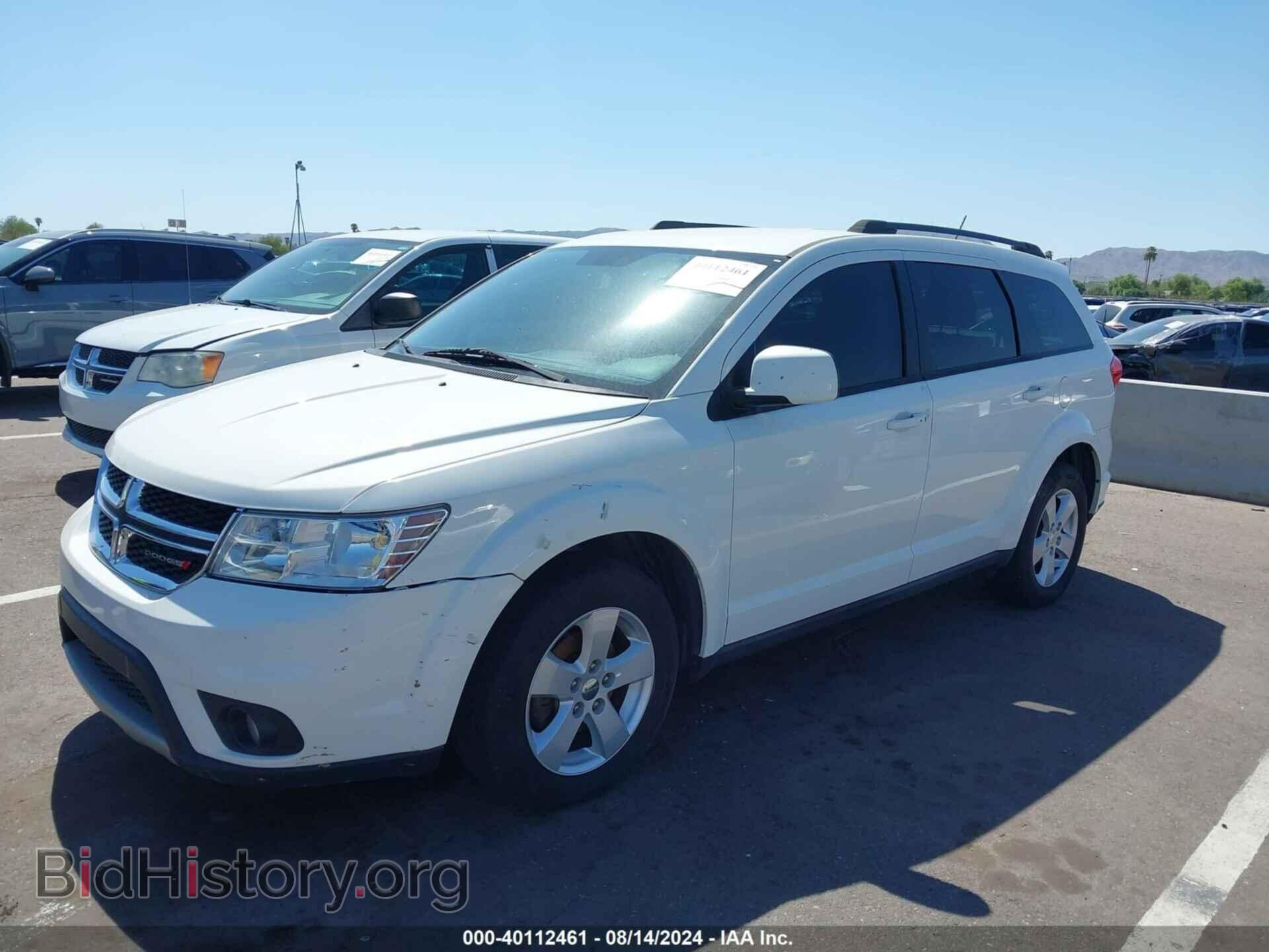 2012 DODGE JOURNEY - VIN: 3C4PDCBG7CT208110 - Фото 2