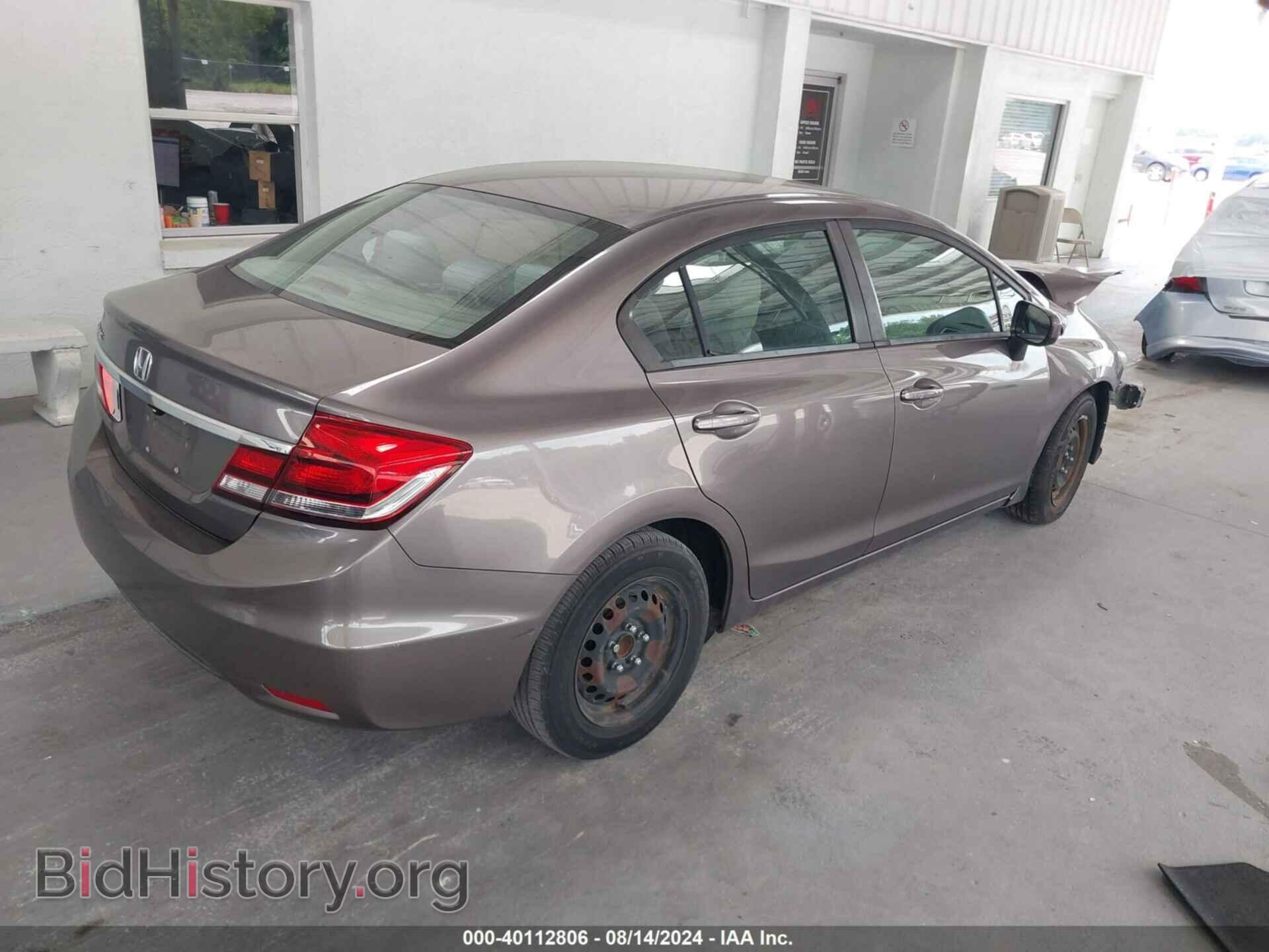2014 HONDA CIVIC - VIN: 19XFB2F51EE049046 - Фото 4