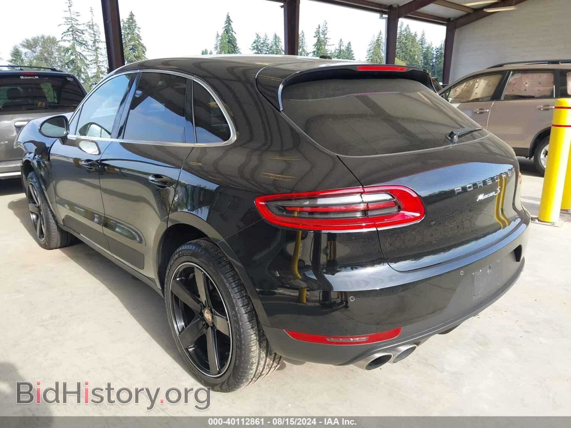 2015 PORSCHE MACAN - VIN: WP1AB2A51FLB71219 - Фото 3