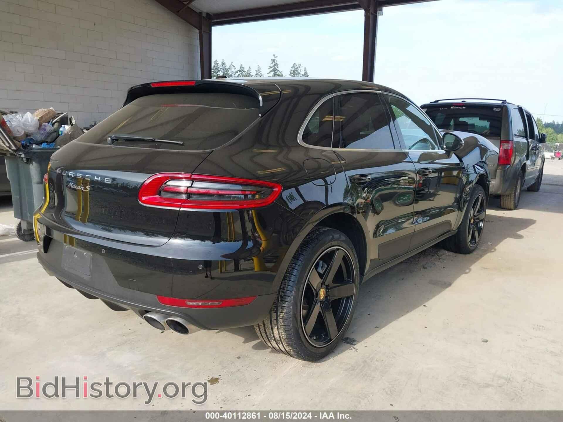 2015 PORSCHE MACAN - VIN: WP1AB2A51FLB71219 - Фото 4