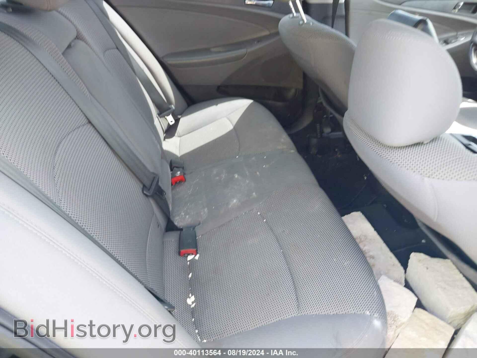 2012 HYUNDAI SONATA - VIN: 5NPEB4AC8CH483034 - Фото 8