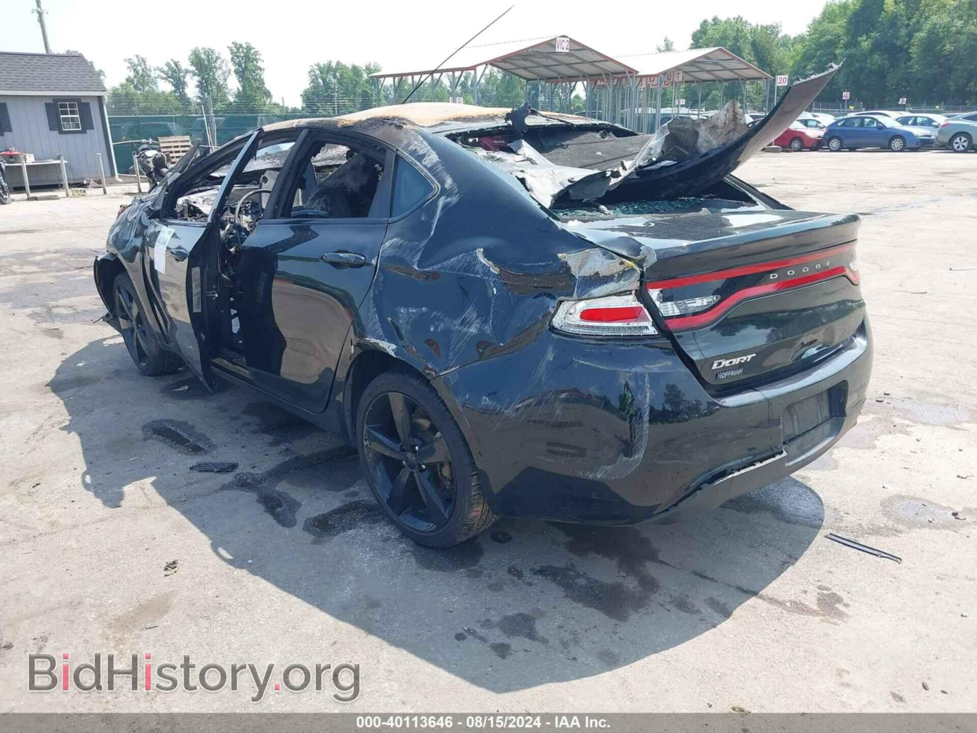 2015 DODGE DART - VIN: 1C3CDFBB7FD165228 - Фото 3