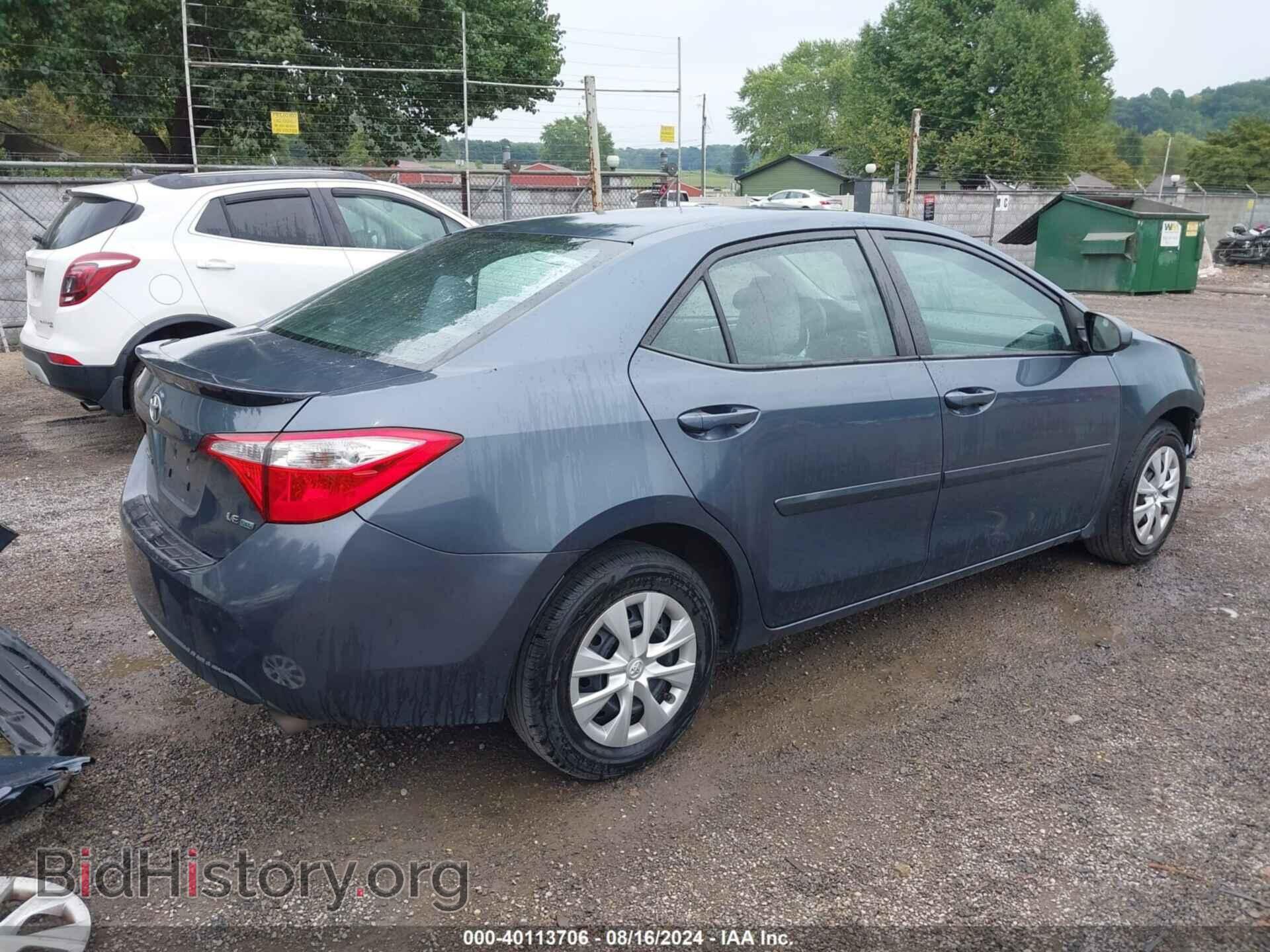 2014 TOYOTA COROLLA - VIN: 2T1BPRHE6EC216876 - Фото 4