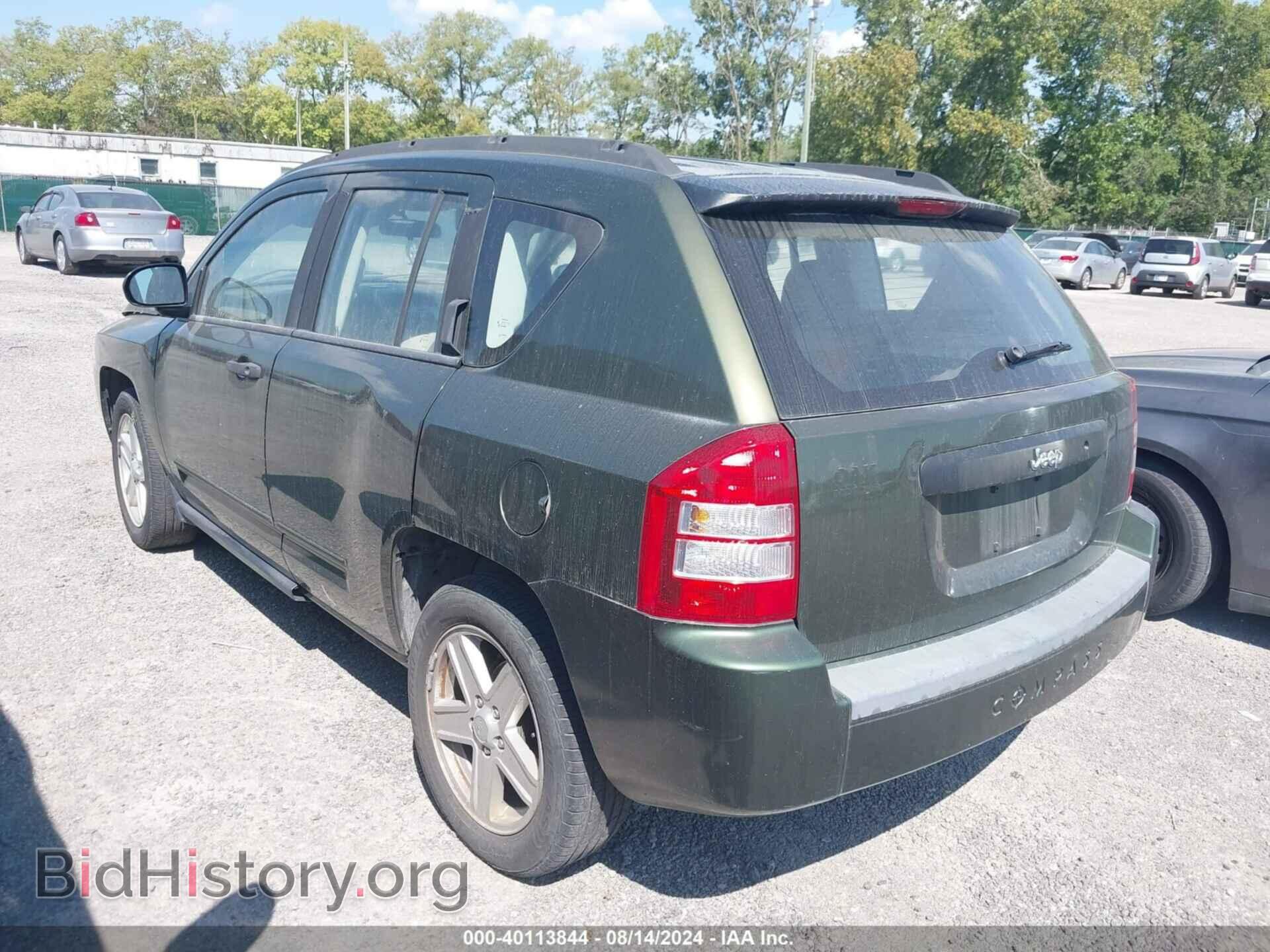 2008 JEEP COMPASS - VIN: 1J8FT47W98D500982 - Фото 3