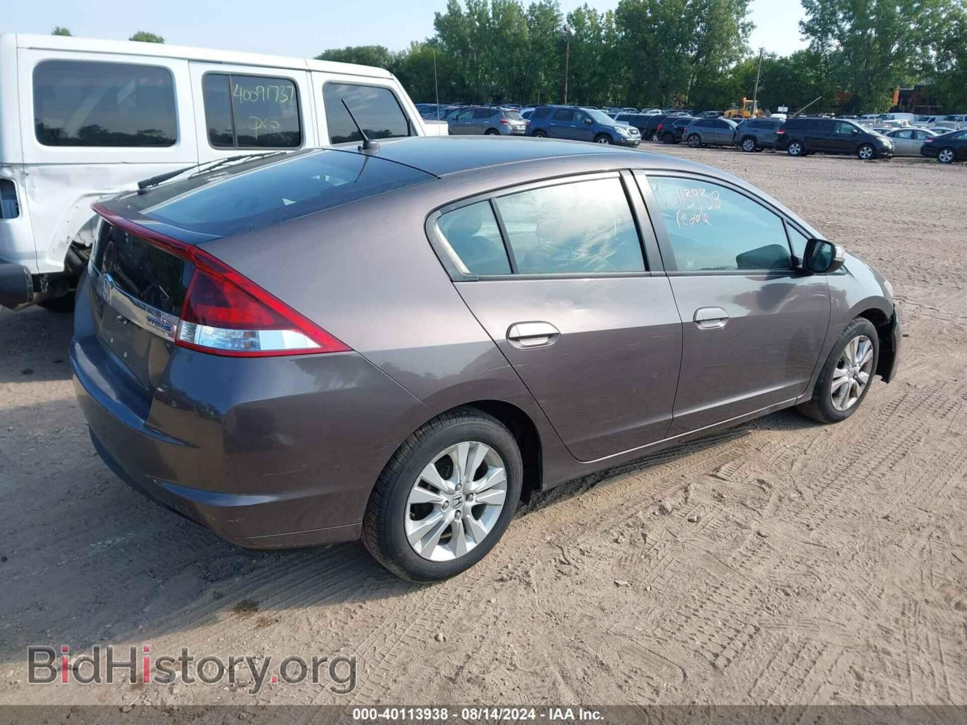 2012 HONDA INSIGHT - VIN: JHMZE2H72CS005665 - Фото 4