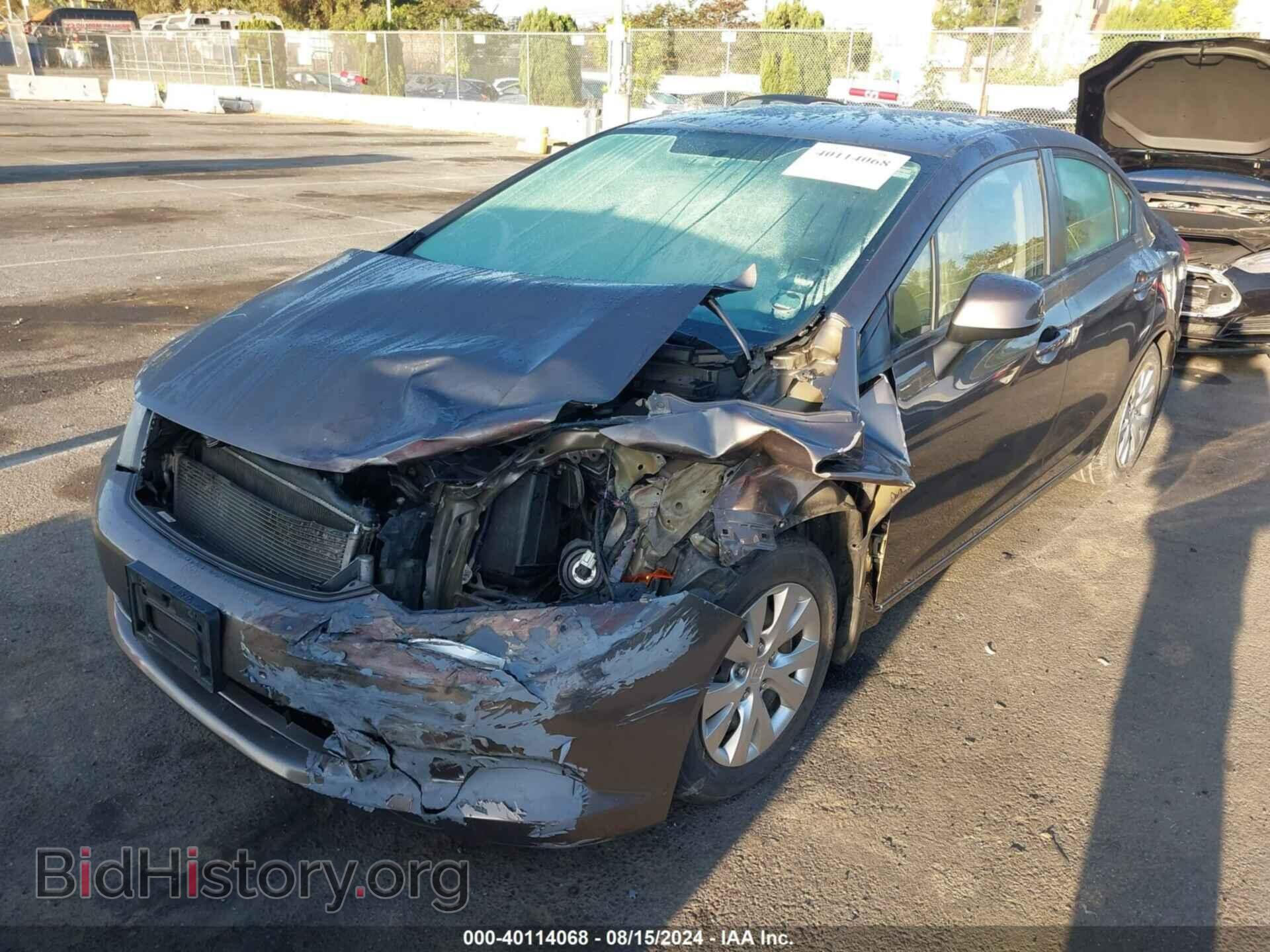 2012 HONDA CIVIC - VIN: 19XFB2F52CE009524 - Фото 6