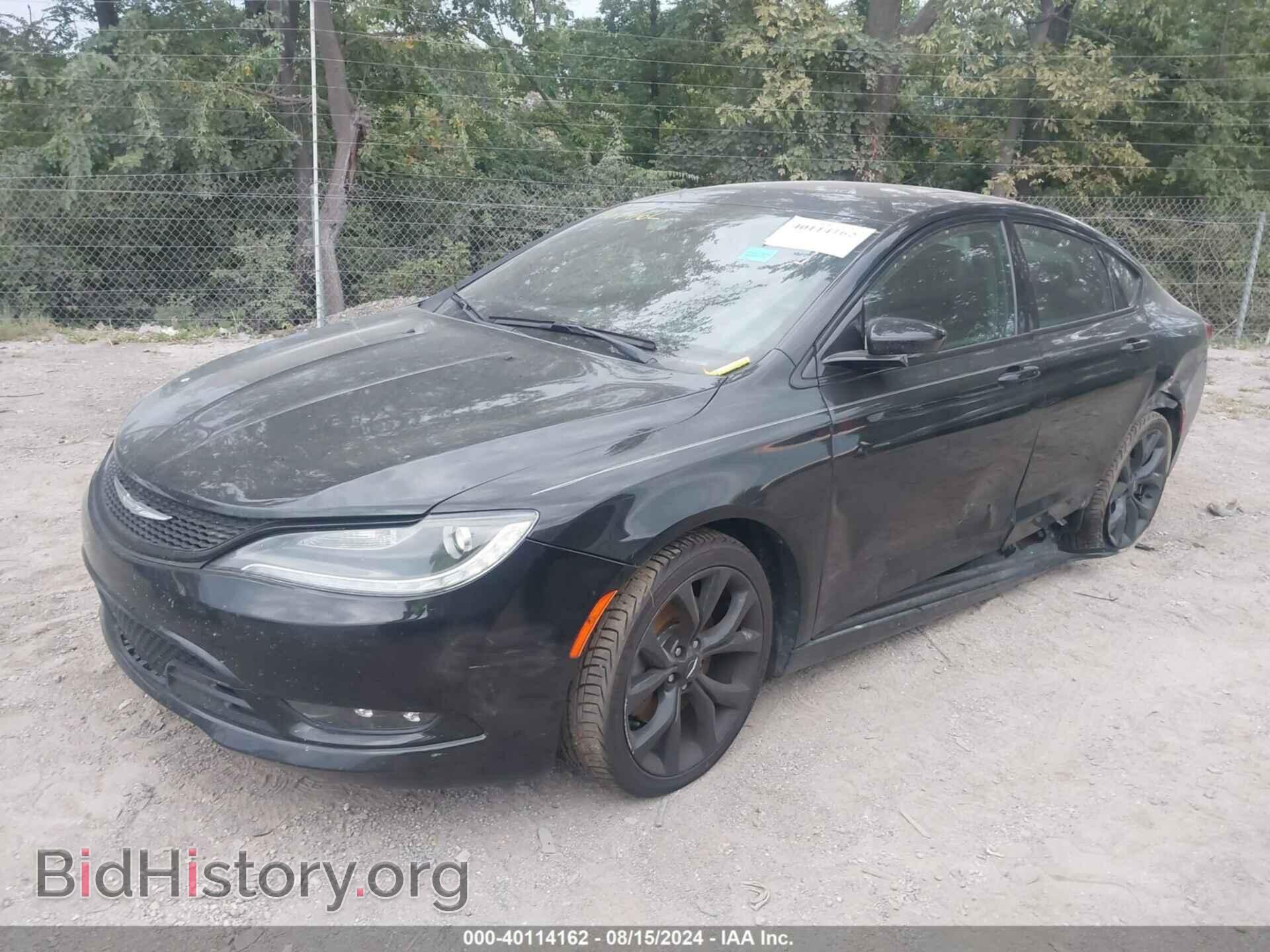 2015 CHRYSLER 200 - VIN: 1C3CCCBB4FN531139 - Фото 2
