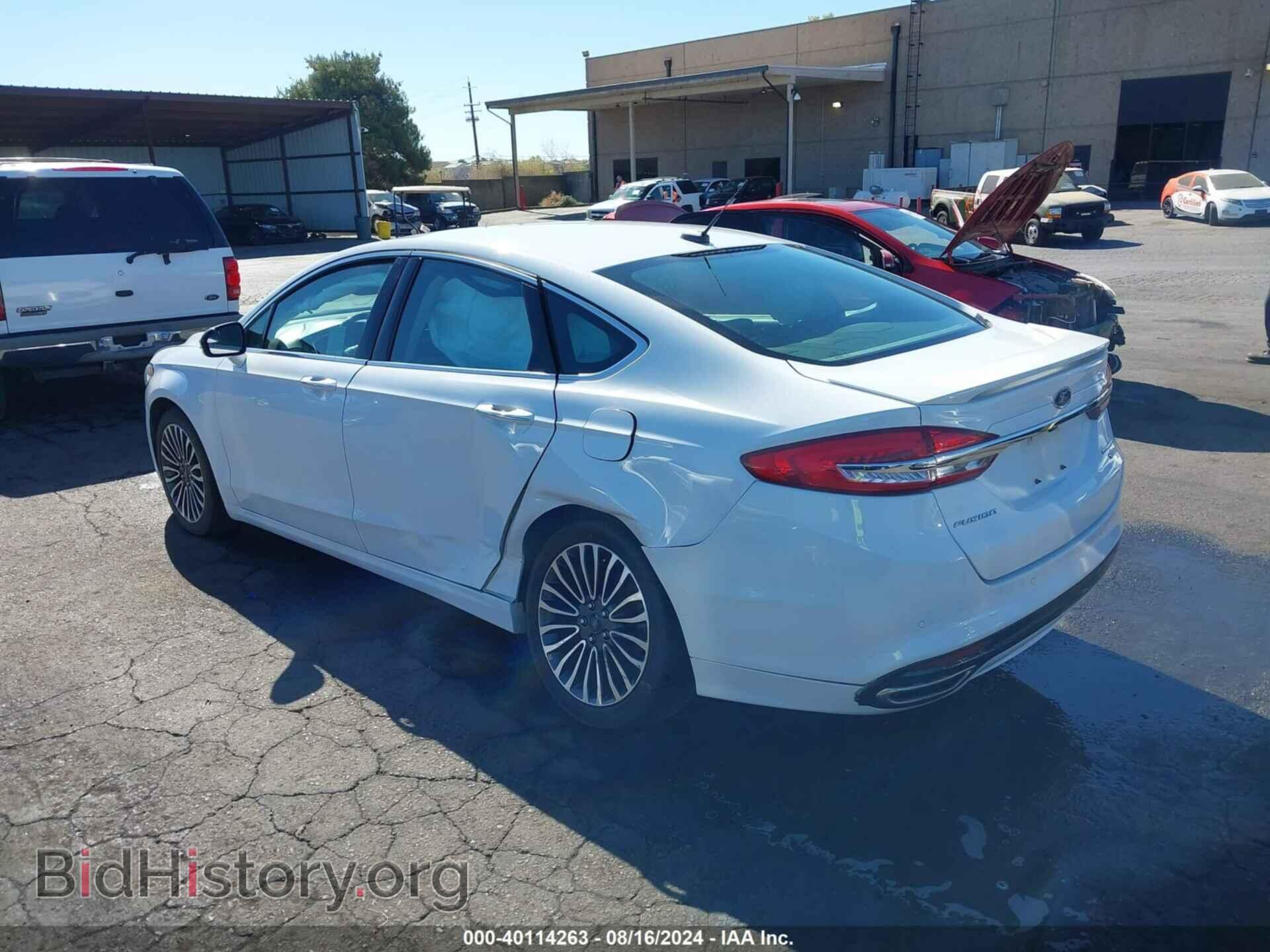 2017 FORD FUSION - VIN: 3FA6P0K9XHR168151 - Фото 3