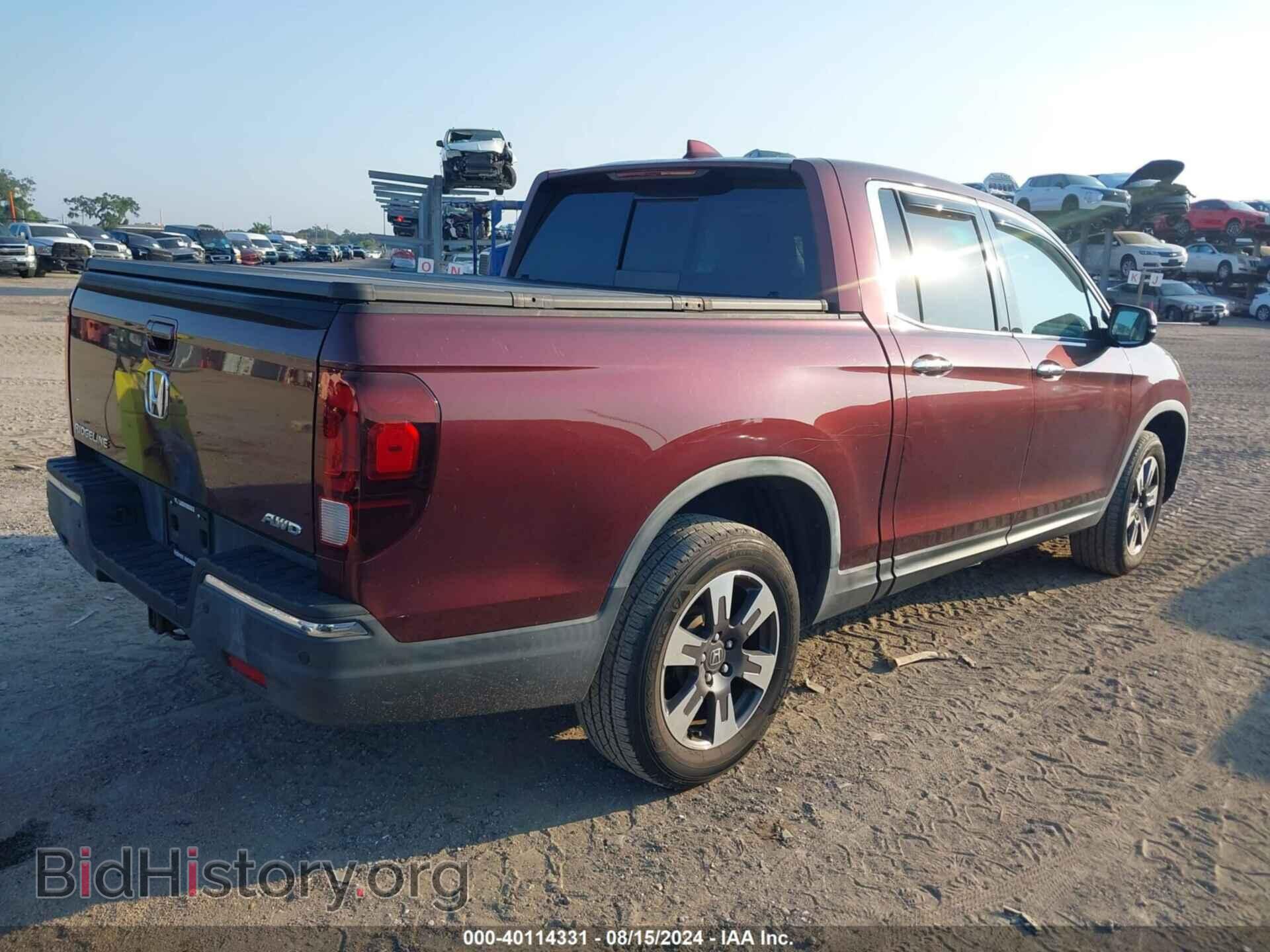 2019 HONDA RIDGELINE - VIN: 5FPYK3F75KB024339 - Фото 4