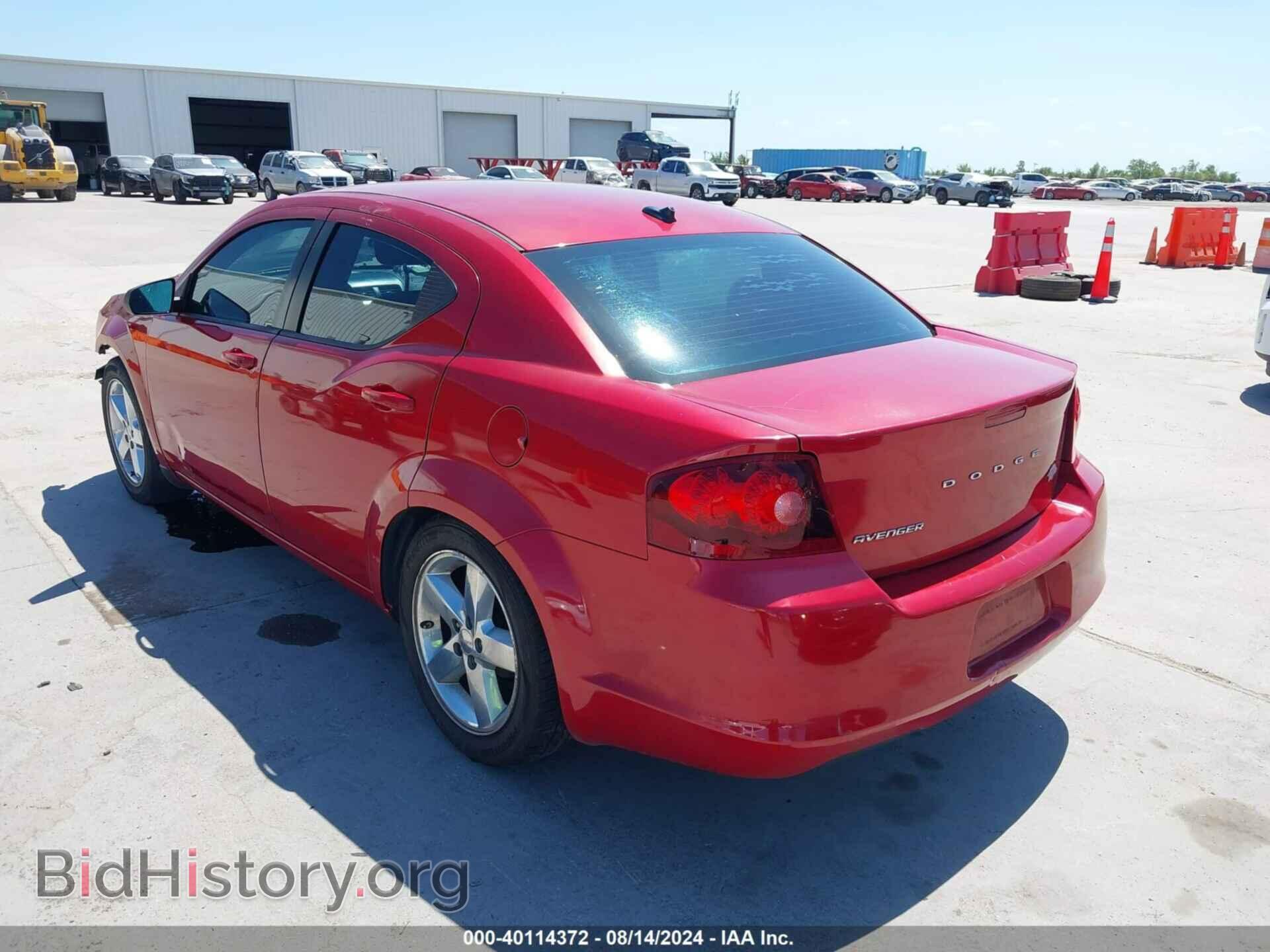 2013 DODGE AVENGER - VIN: 1C3CDZAB8DN628455 - Фото 3