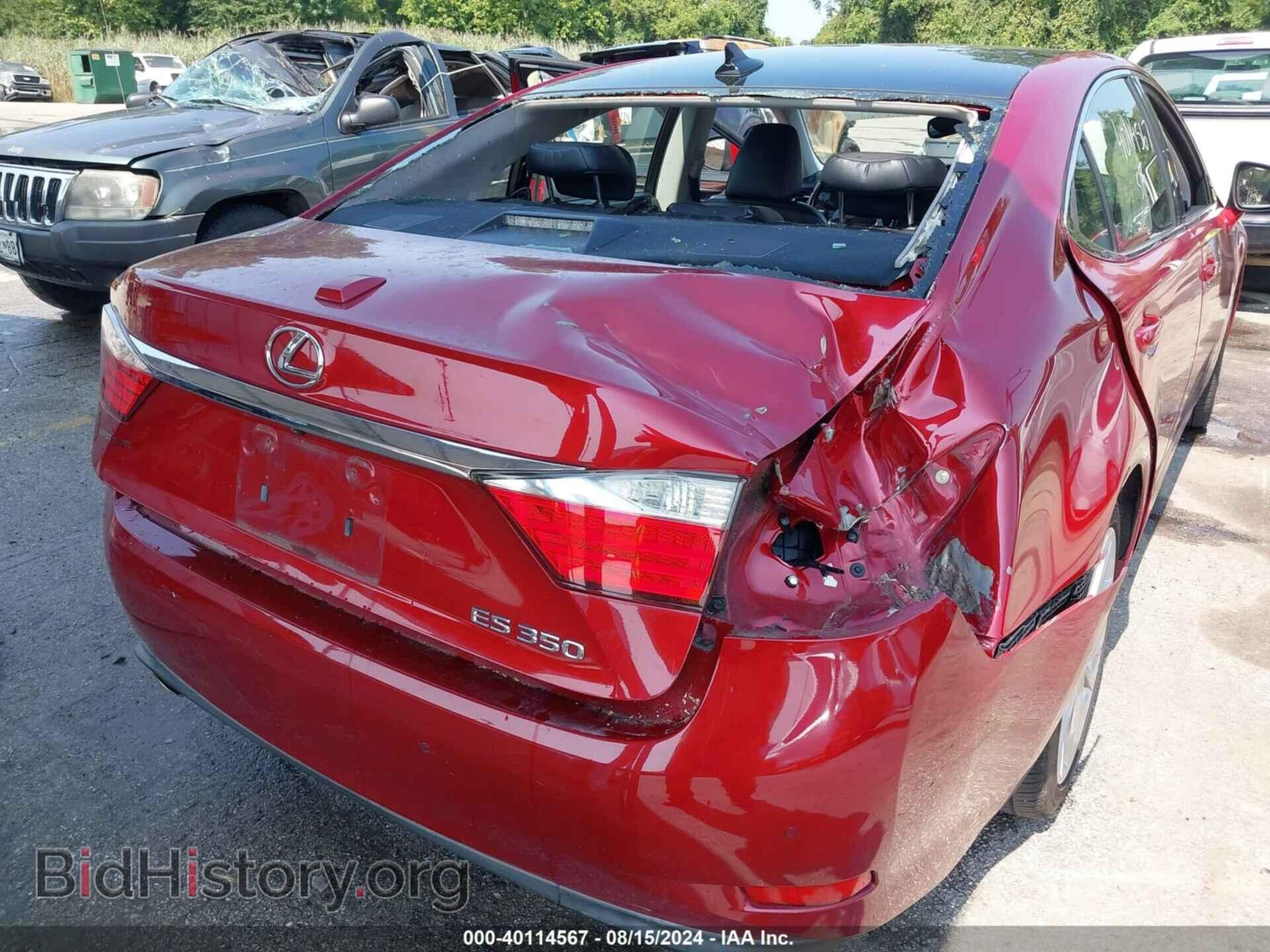 2013 LEXUS ES 350 - VIN: JTHBK1GG8D2055736 - Photo 6