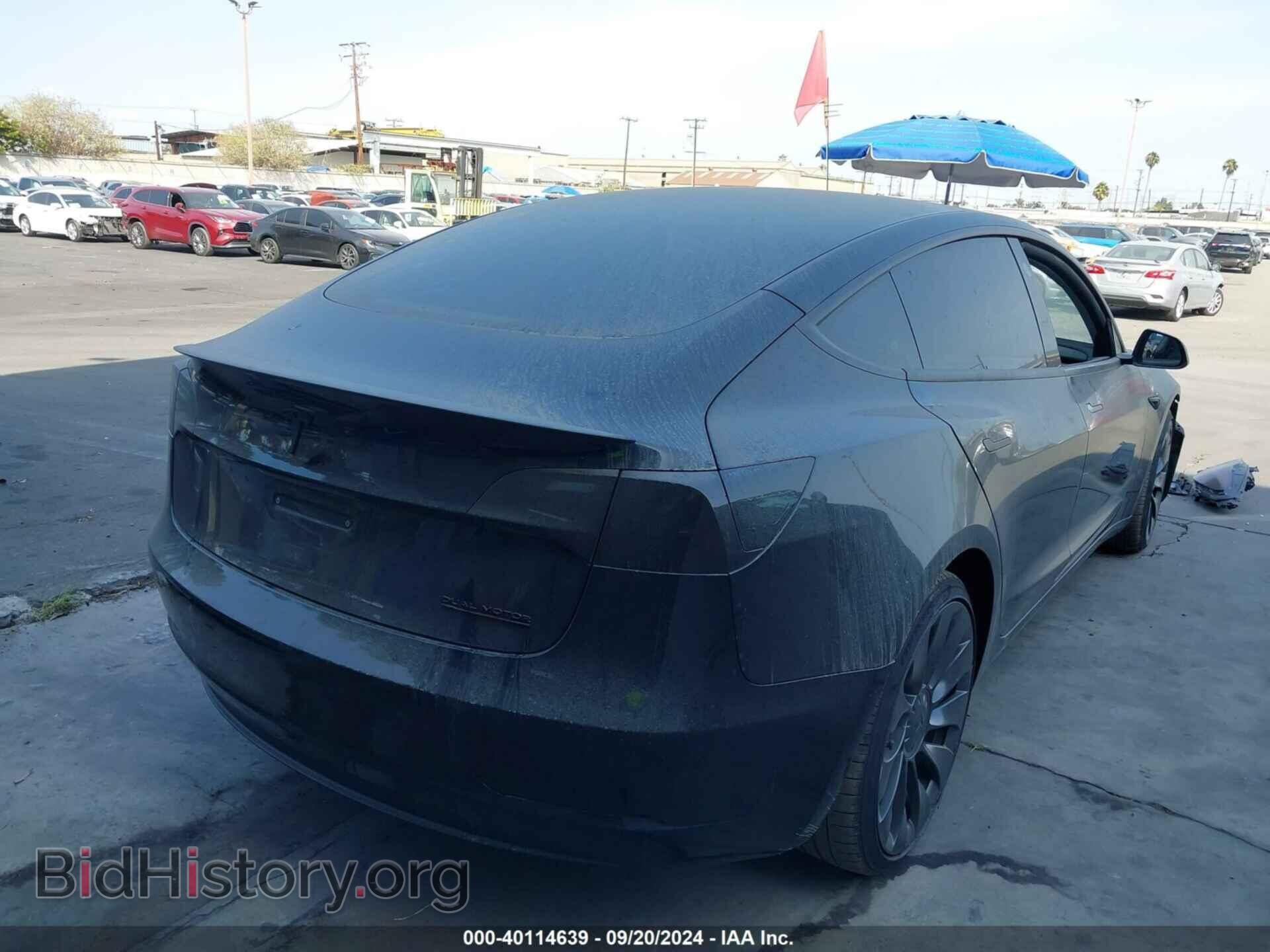 2023 TESLA MODEL 3 - VIN: 5YJ3E1EC3PF465035 - Фото 4