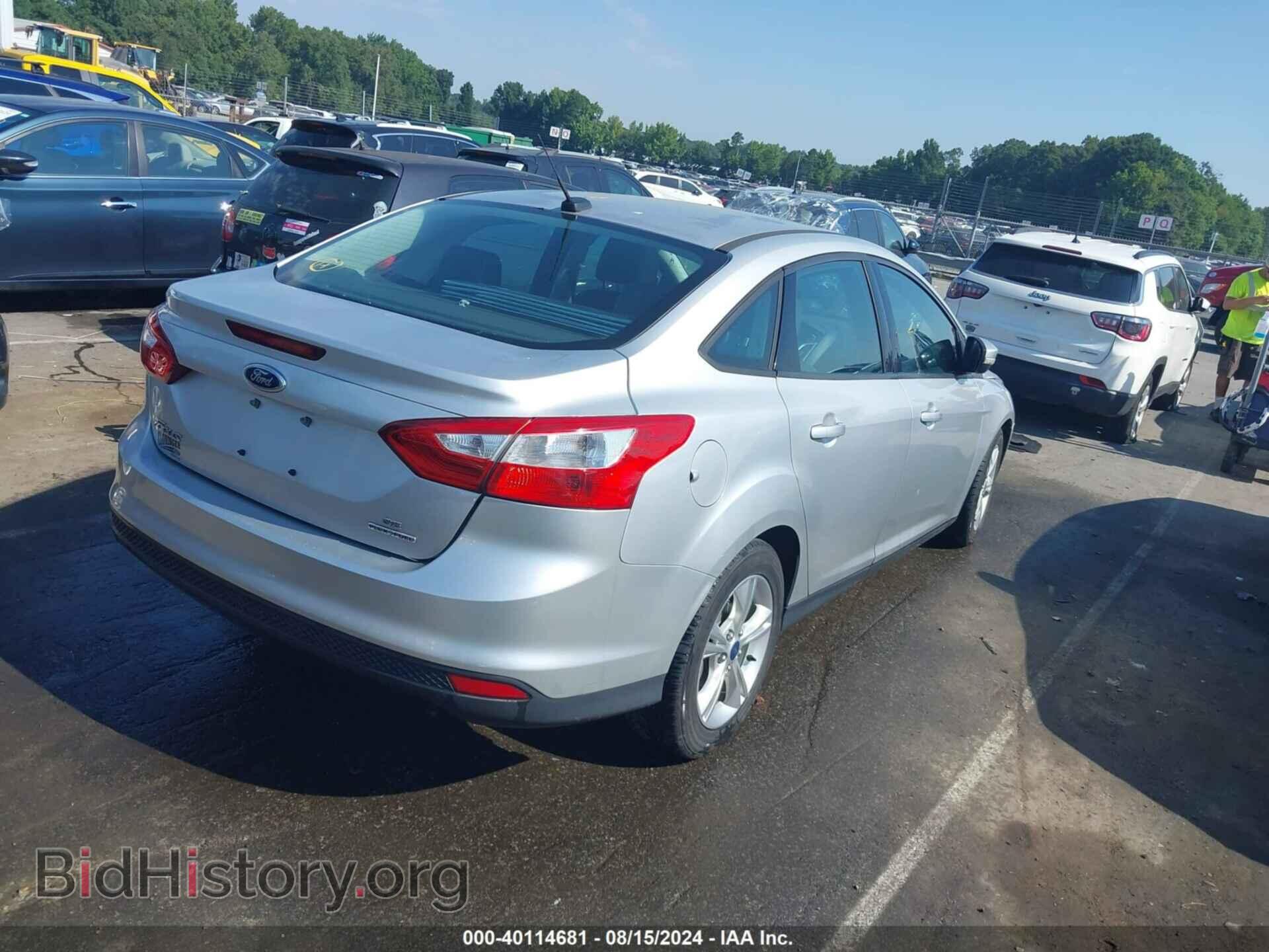2014 FORD FOCUS - VIN: 1FADP3F22EL213017 - Фото 4