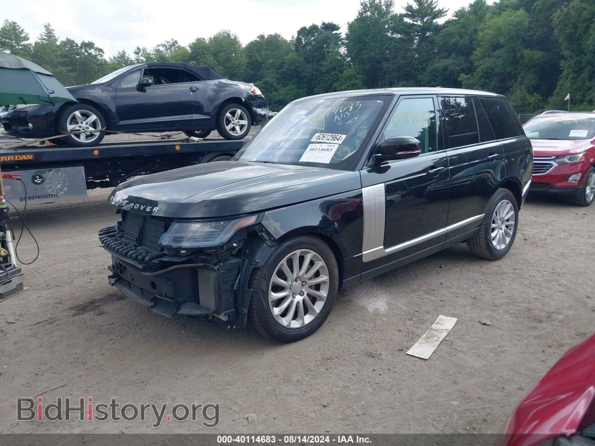 2018 LAND ROVER RANGE ROVER - VIN: SALGS2SV7JA512856 - Фото 2