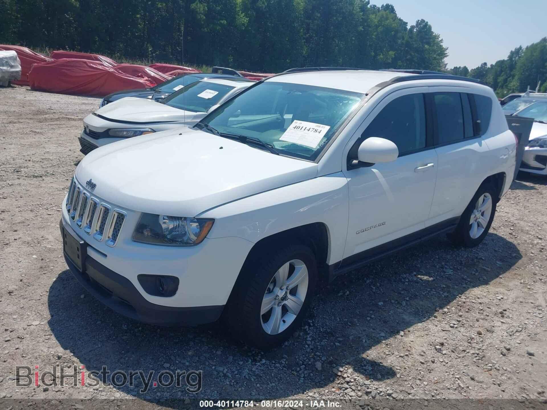 2016 JEEP COMPASS - VIN: 1C4NJDEB7GD759123 - Фото 2