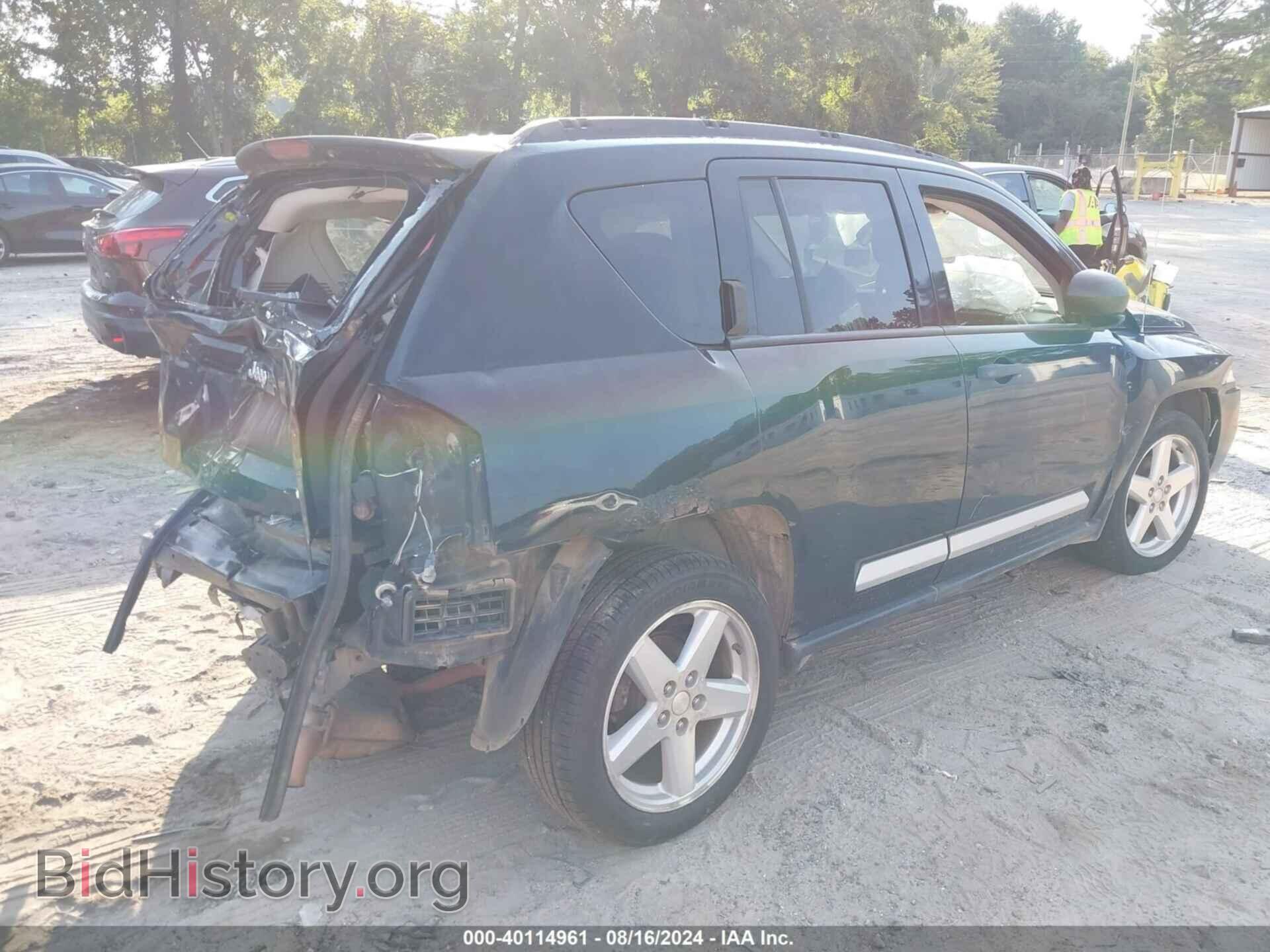 2007 JEEP COMPASS - VIN: 1J8FT57W87D432307 - Фото 4