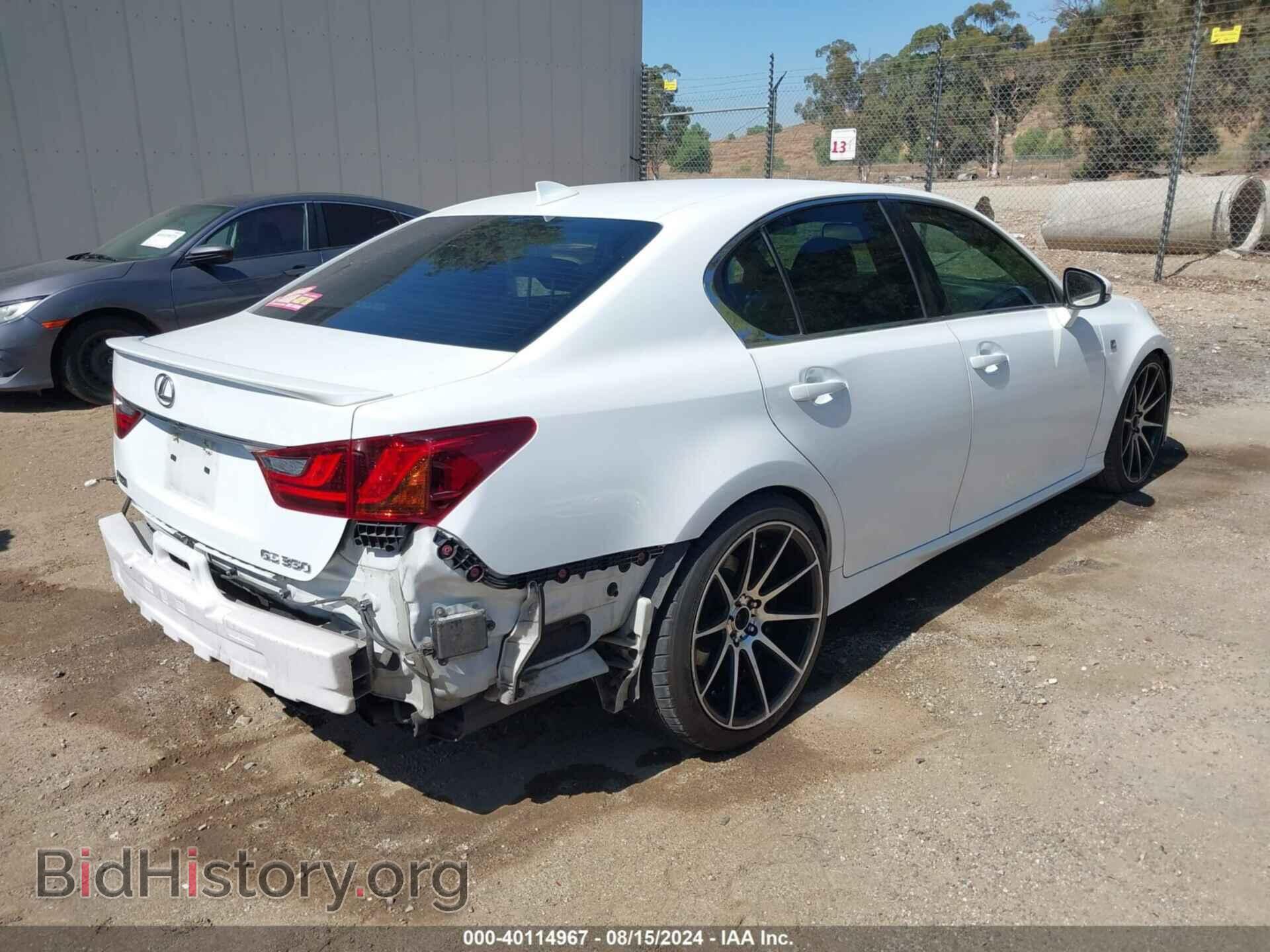 2015 LEXUS GS 350 - VIN: JTHBE1BL0FA018572 - Фото 4